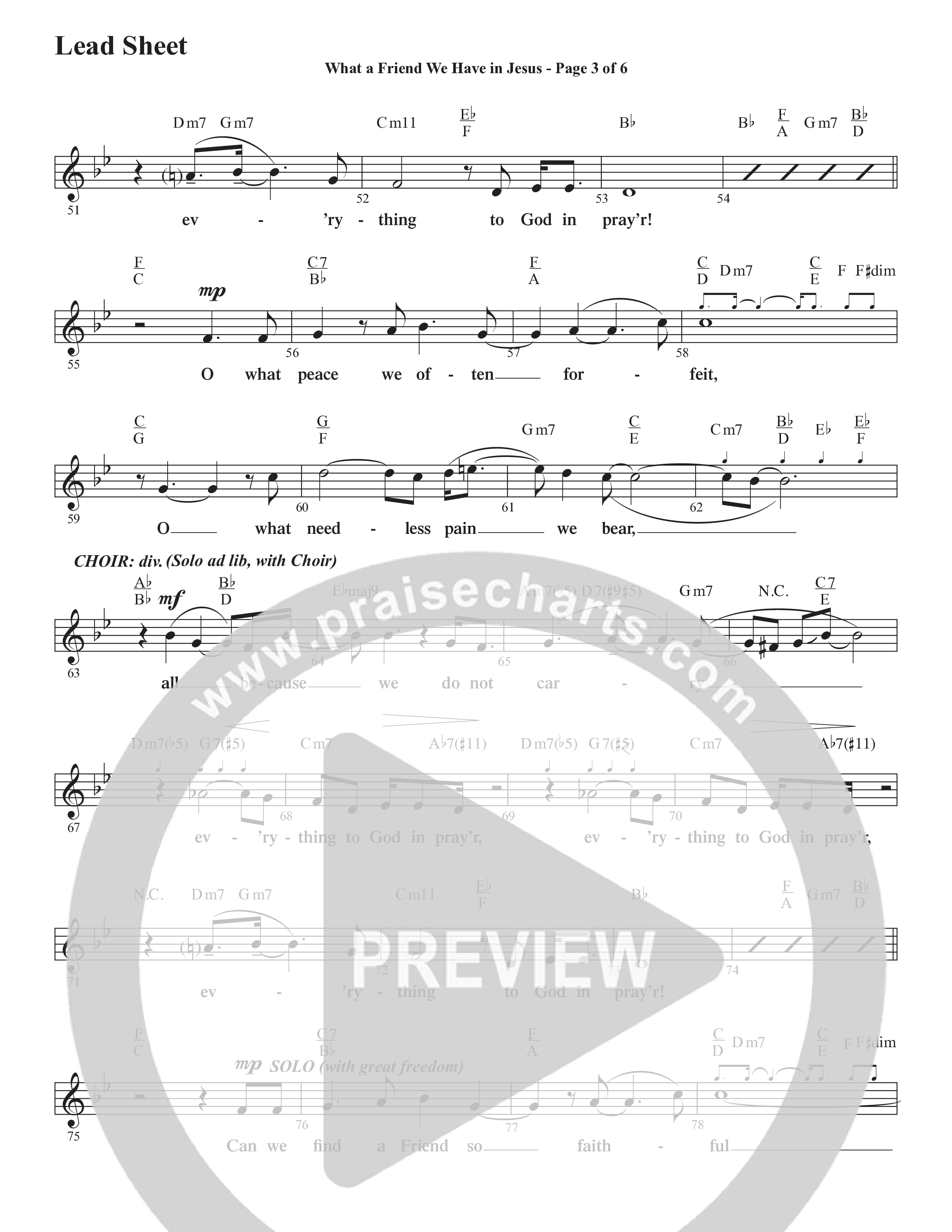 Concord Worship Sings (9 Song Choral Collection) Song 6 (Lead & Chords) (Concord Worship / Arr. Tim Paul)