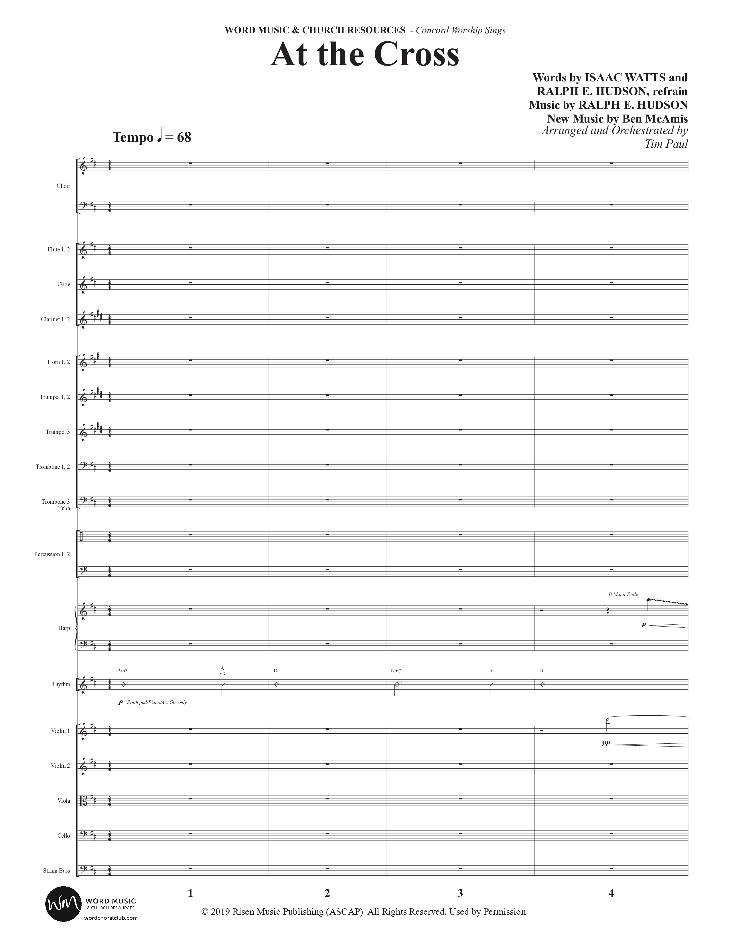 Concord Worship Sings (9 Song Choral Collection) Song 7 (Orchestration) (Concord Worship / Arr. Tim Paul)