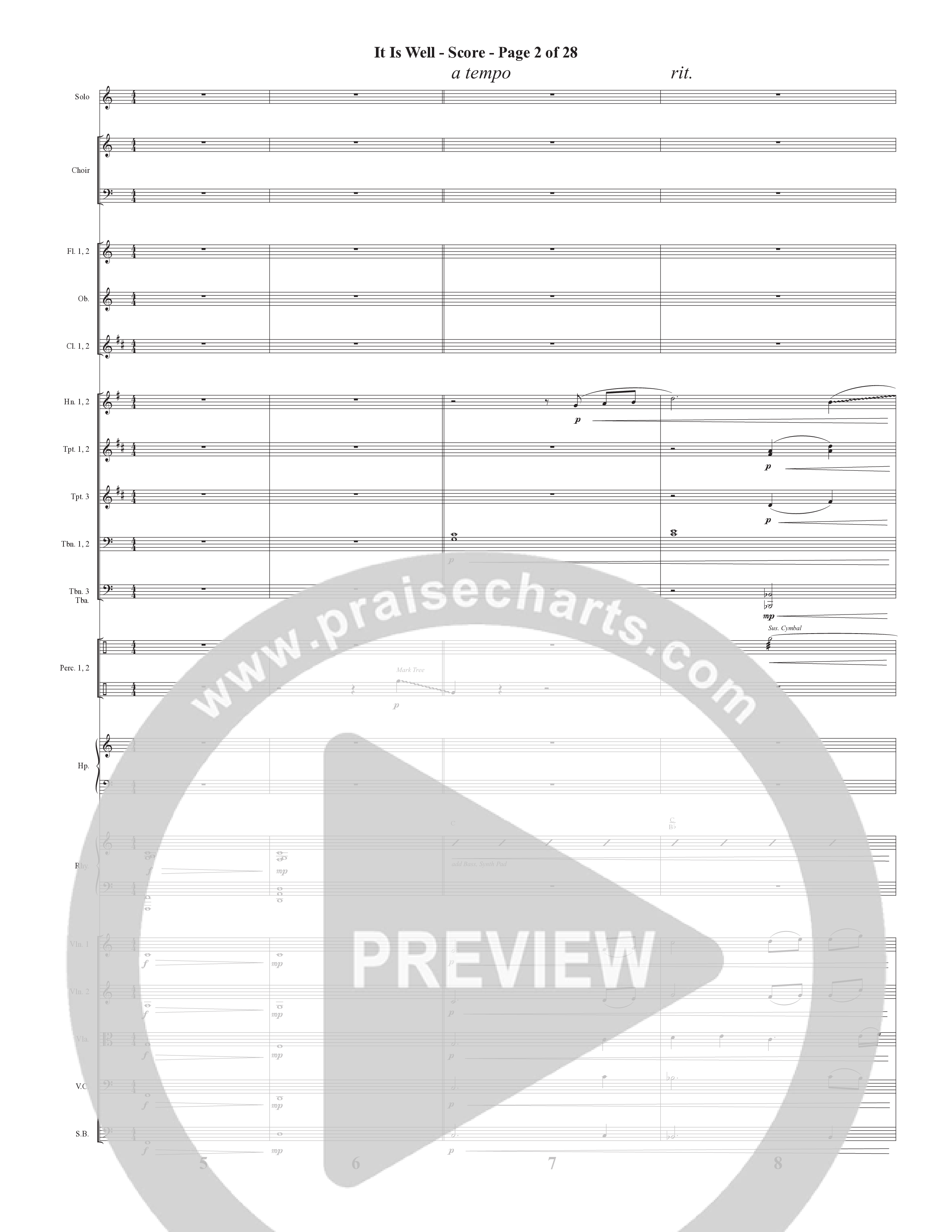Concord Worship Sings (9 Song Choral Collection) Song 8 (Orchestration) (Concord Worship / Arr. Tim Paul)