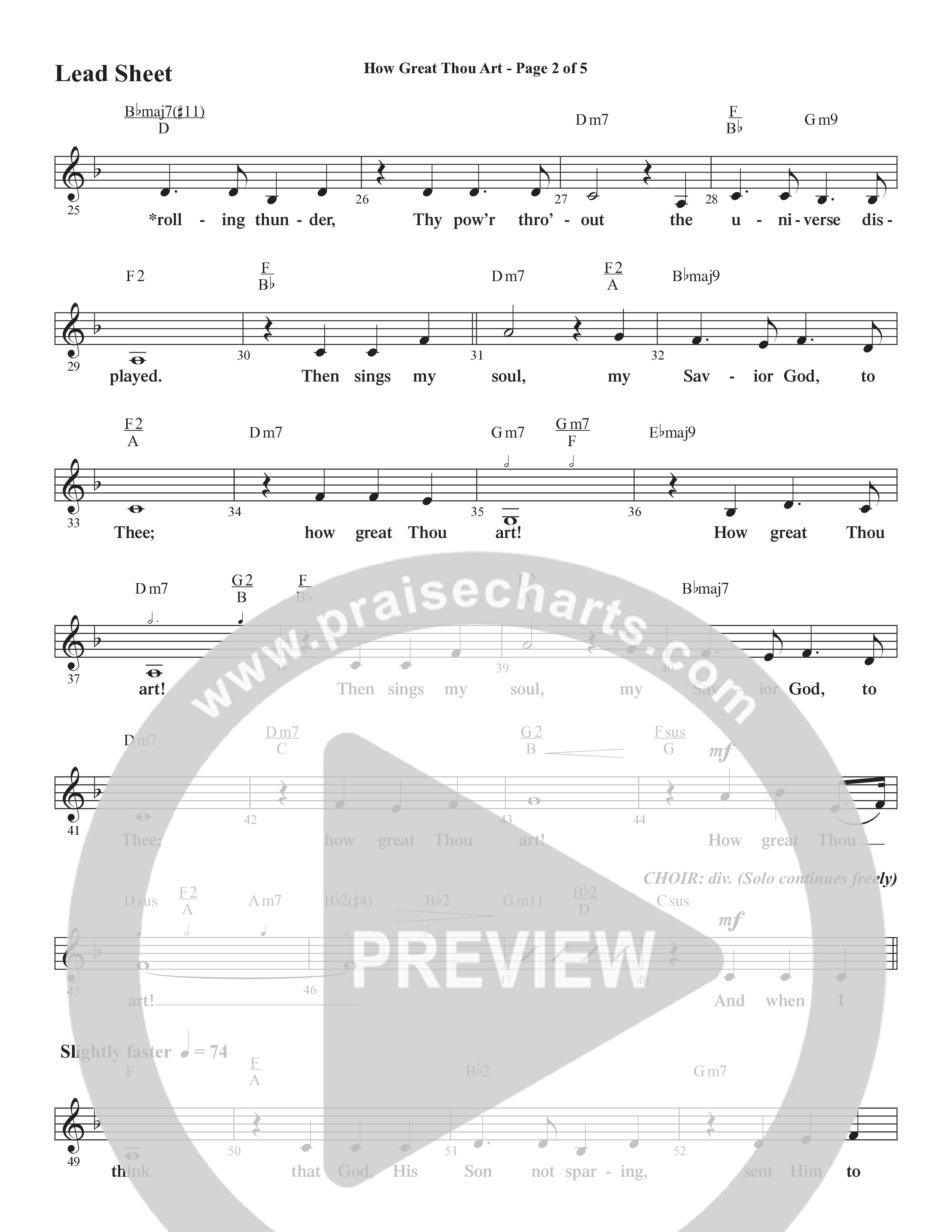 Concord Worship Sings (9 Song Choral Collection) Song 9 (Lead & Chords) (Concord Worship / Arr. Tim Paul)