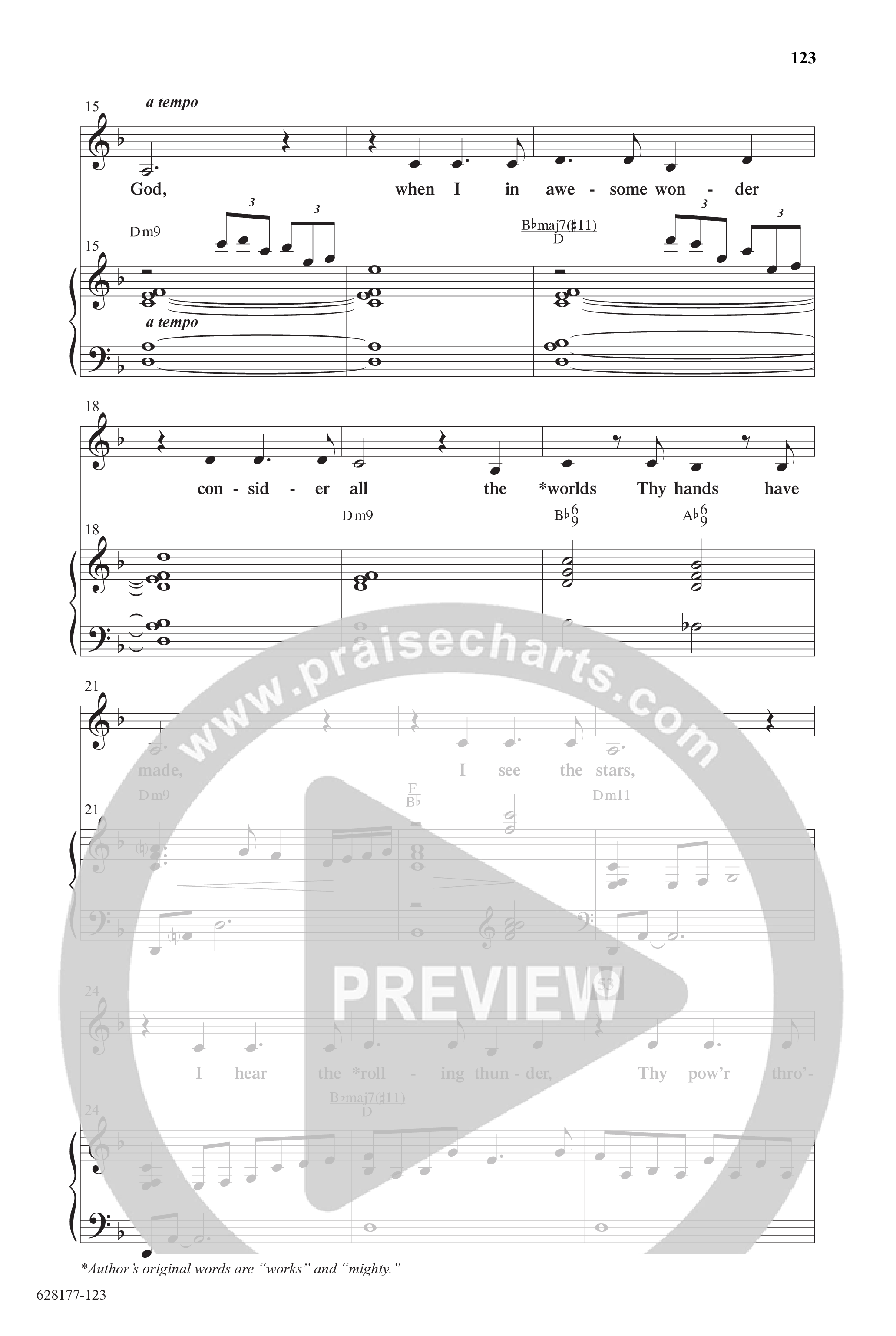 Concord Worship Sings (9 Song Choral Collection) Song 9 (Piano SATB) (Concord Worship / Arr. Tim Paul)