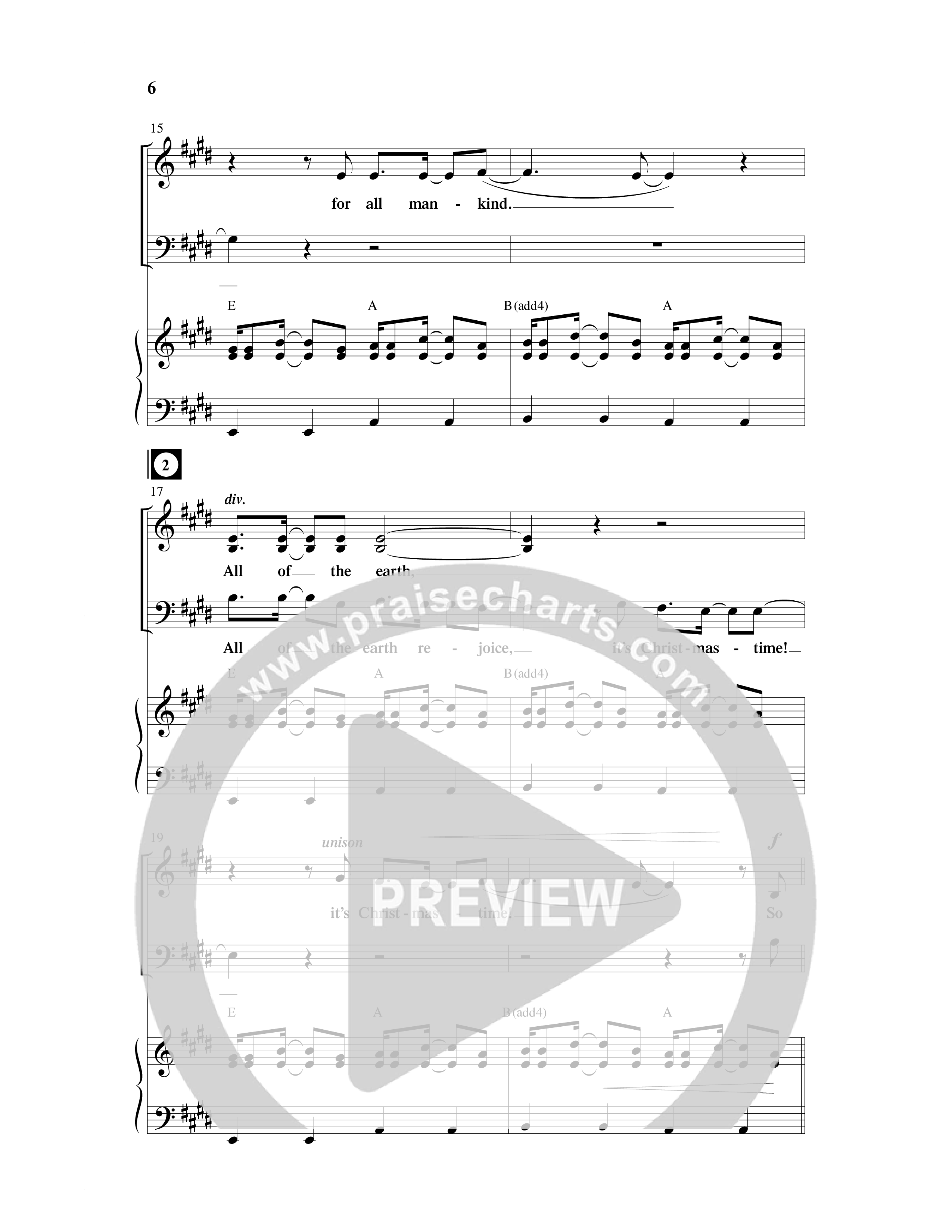 Cool Yule (6 Song Choral Collection) Song 1 (Piano SATB) (Word Music Choral / Arr. Daniel Semsen)