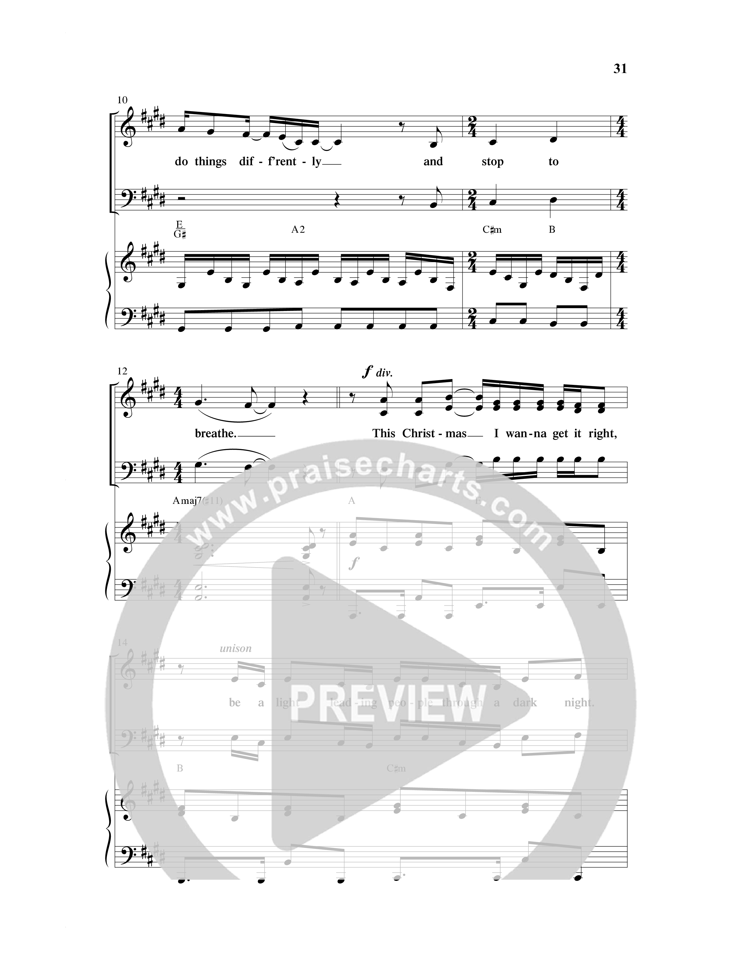 Cool Yule (6 Song Choral Collection) Song 3 (Piano SATB) (Word Music Choral / Arr. Daniel Semsen)