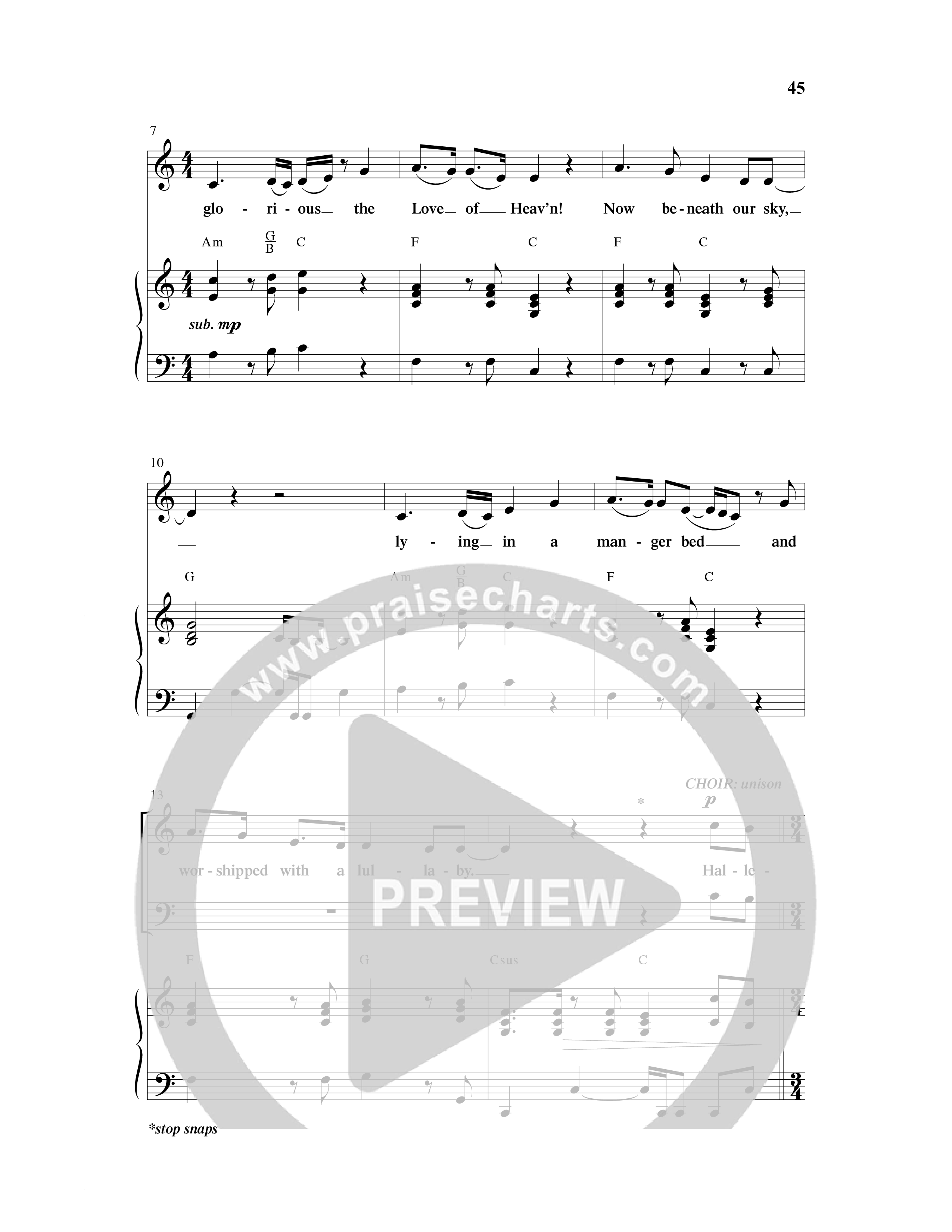 Cool Yule (6 Song Choral Collection) Song 4 (Piano SATB) (Word Music Choral / Arr. Daniel Semsen)