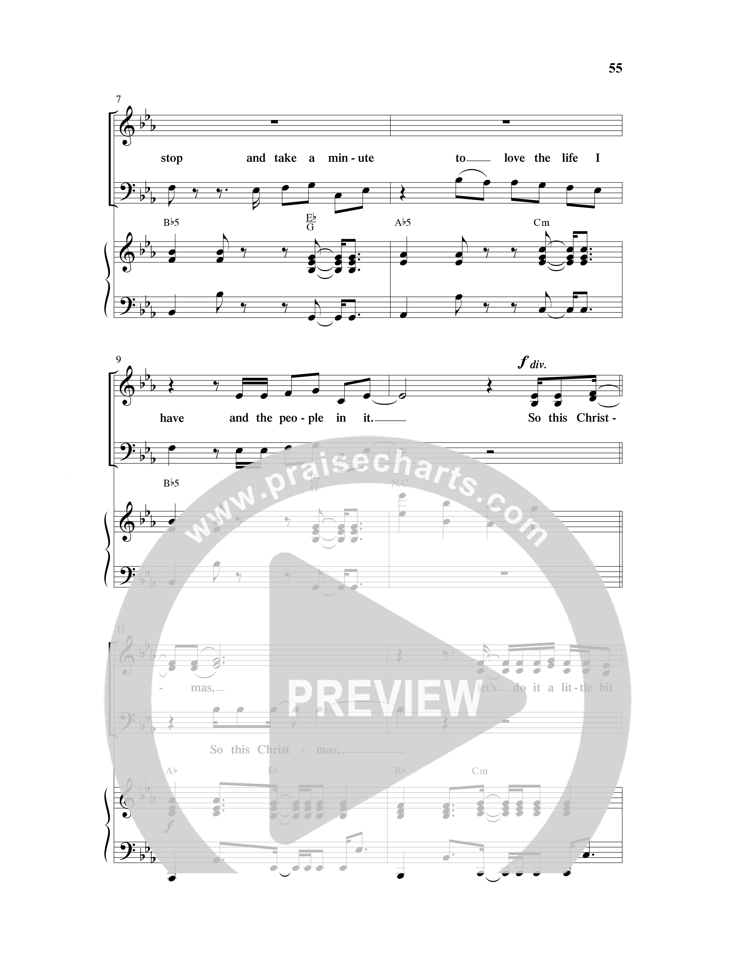 Cool Yule (6 Song Choral Collection) Song 5 (Piano SATB) (Word Music Choral / Arr. Daniel Semsen)
