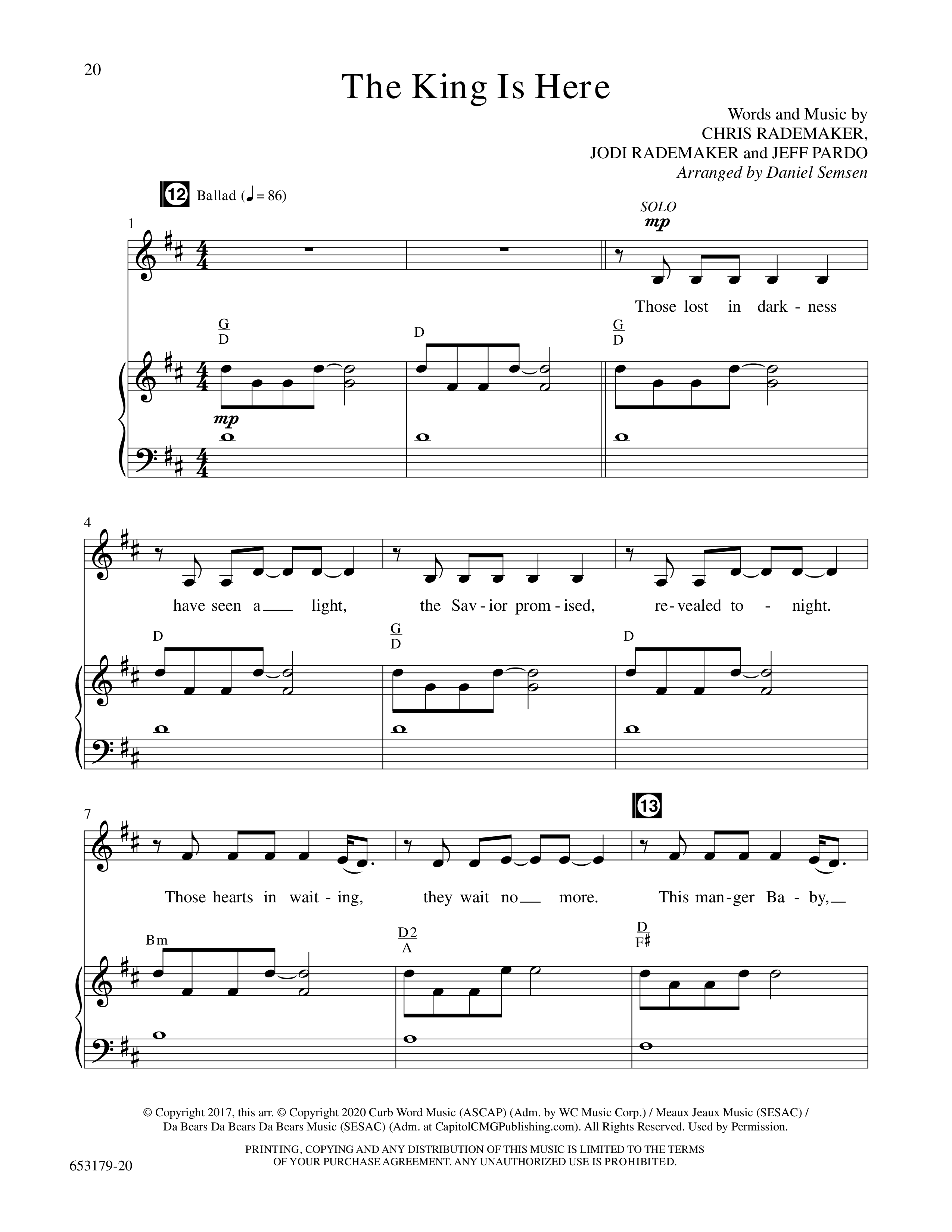 Cool Yule 2 (6 Song Choral Collection) Song 2 (Piano SATB) (Word Music Choral / Arr. Daniel Semsen)