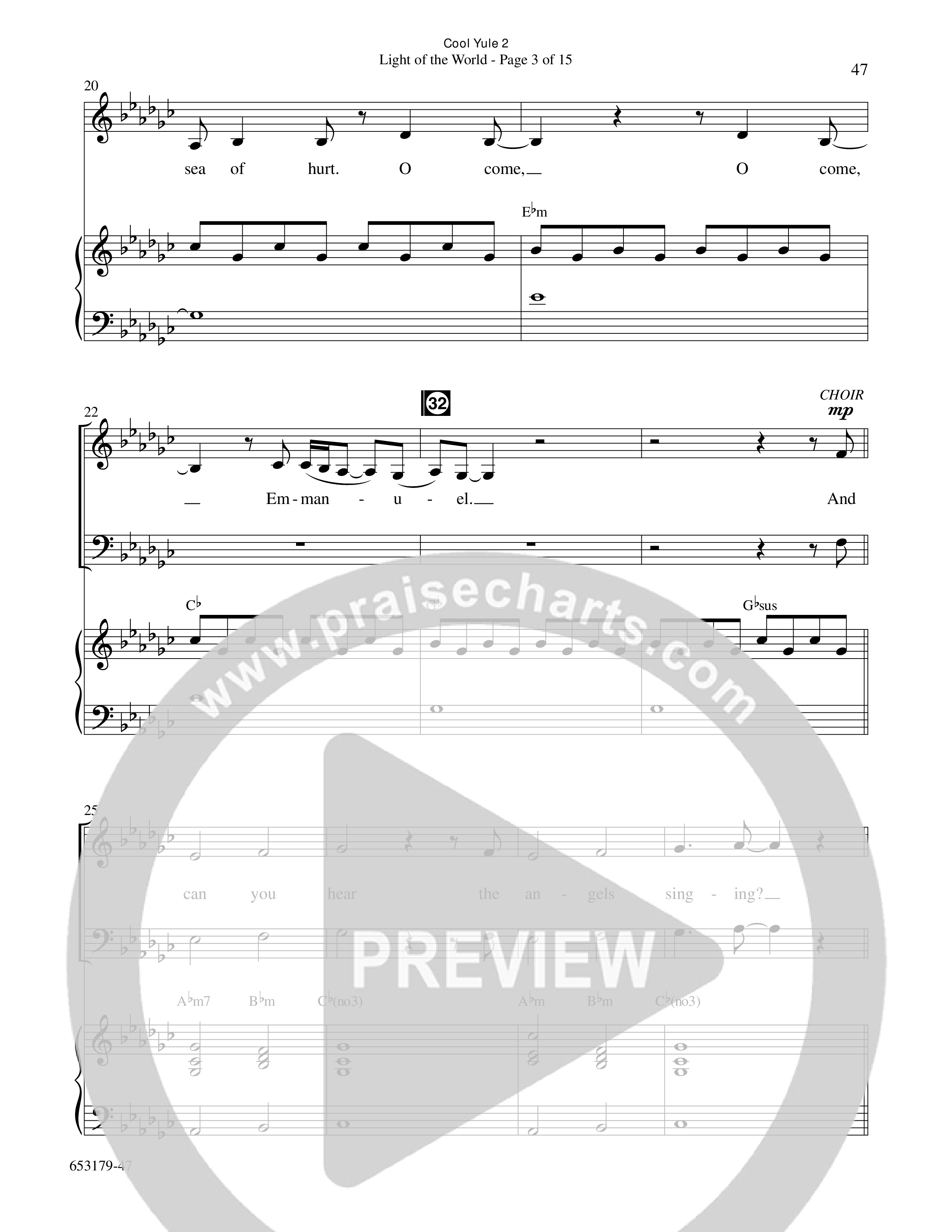 Cool Yule 2 (6 Song Choral Collection) Song 4 (Piano SATB) (Word Music Choral / Arr. Daniel Semsen)