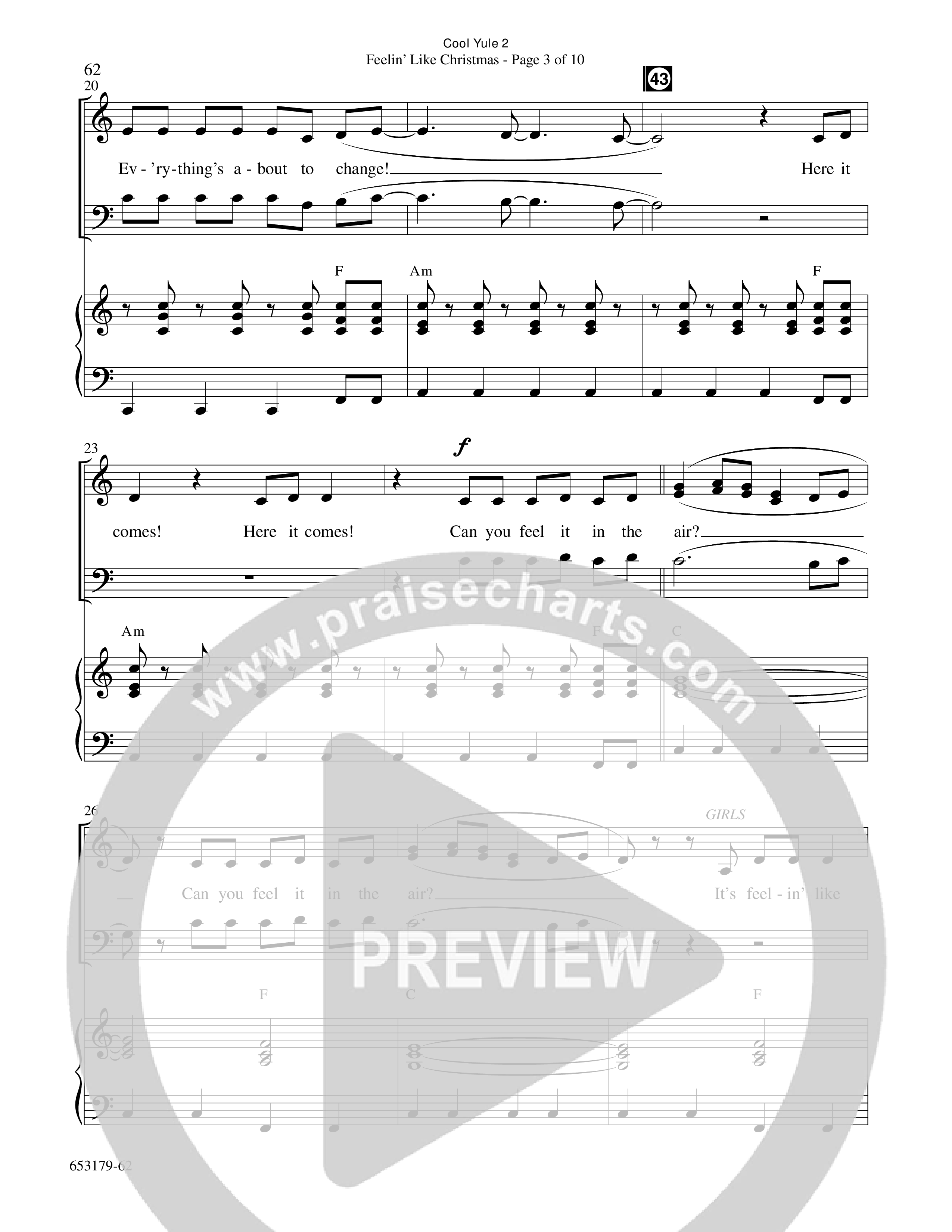 Cool Yule 2 (6 Song Choral Collection) Song 5 (Piano SATB) (Word Music Choral / Arr. Daniel Semsen)