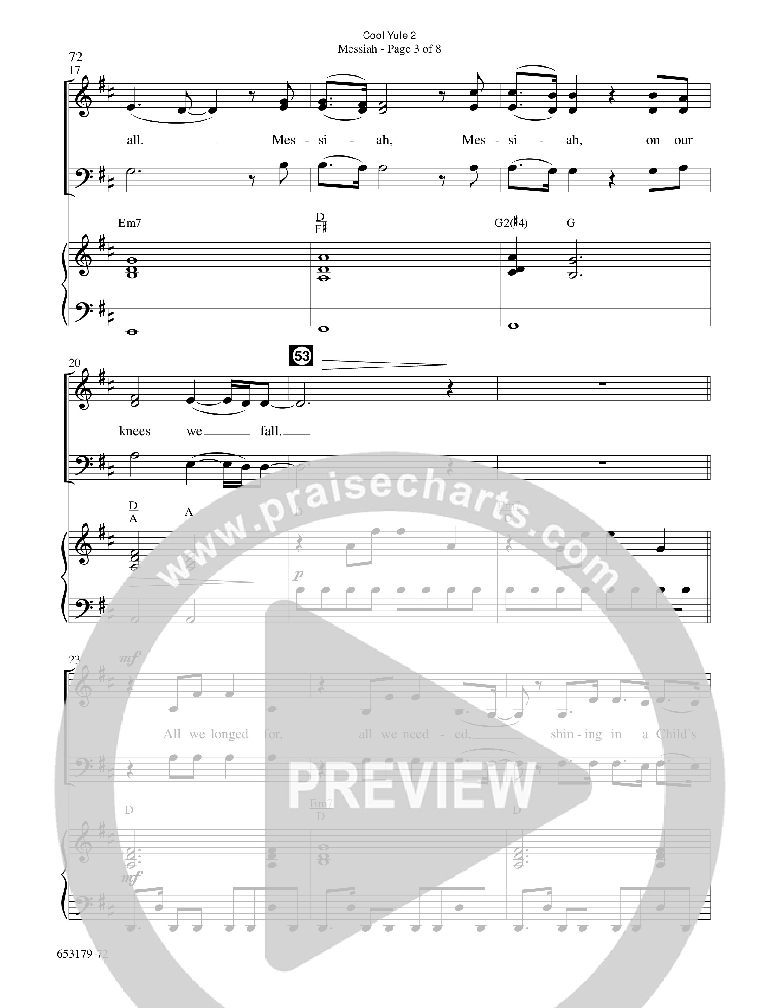 Cool Yule 2 (6 Song Choral Collection) Song 6 (Piano SATB) (Word Music Choral / Arr. Daniel Semsen)