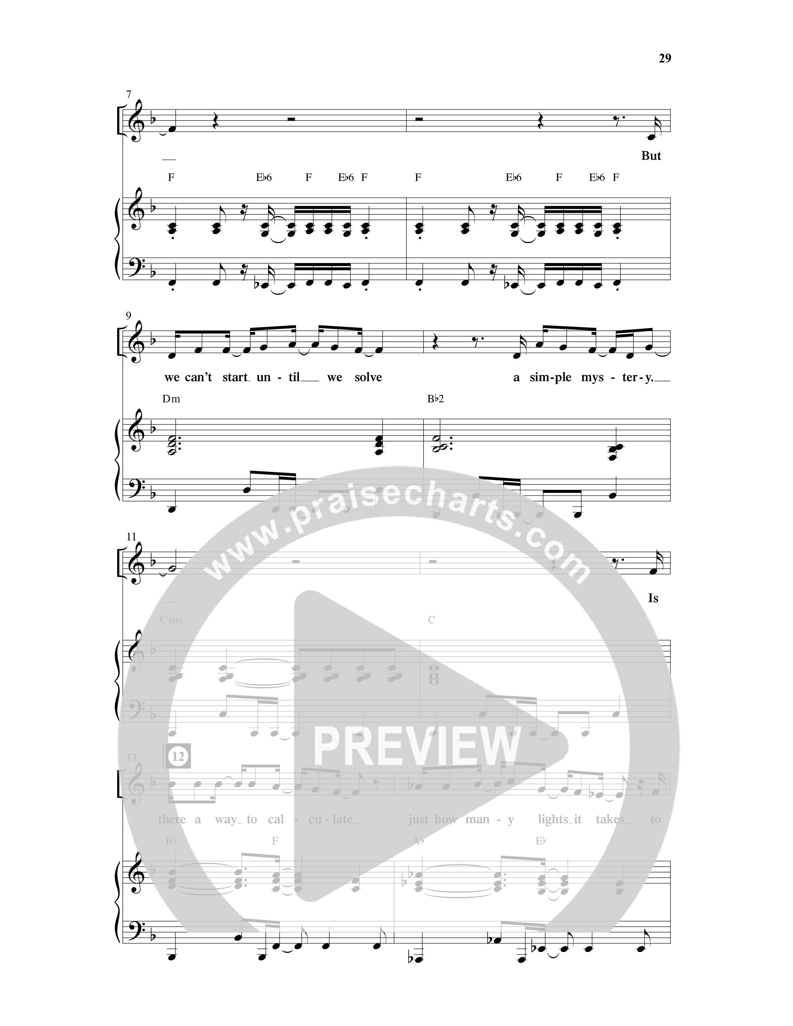 Counting Down To Christmas (6 Song Choral Collection) Song 4 (Piano SATB) (WordKidz)