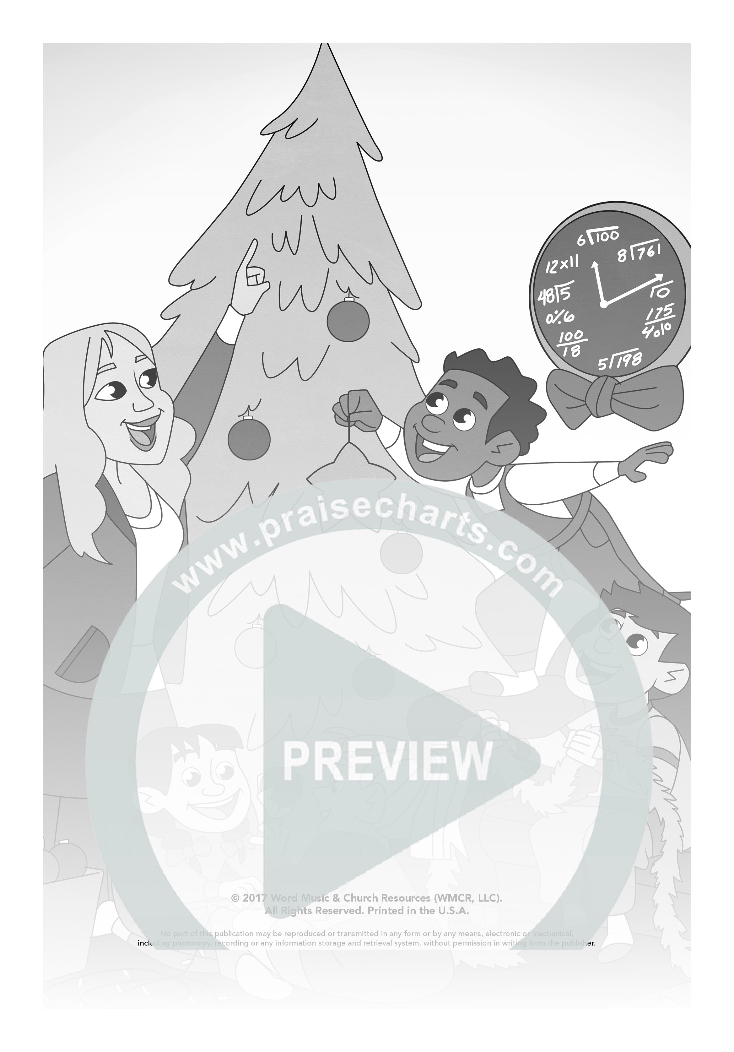 Counting Down To Christmas (6 Song Choral Collection) Choral Book (WordKidz)
