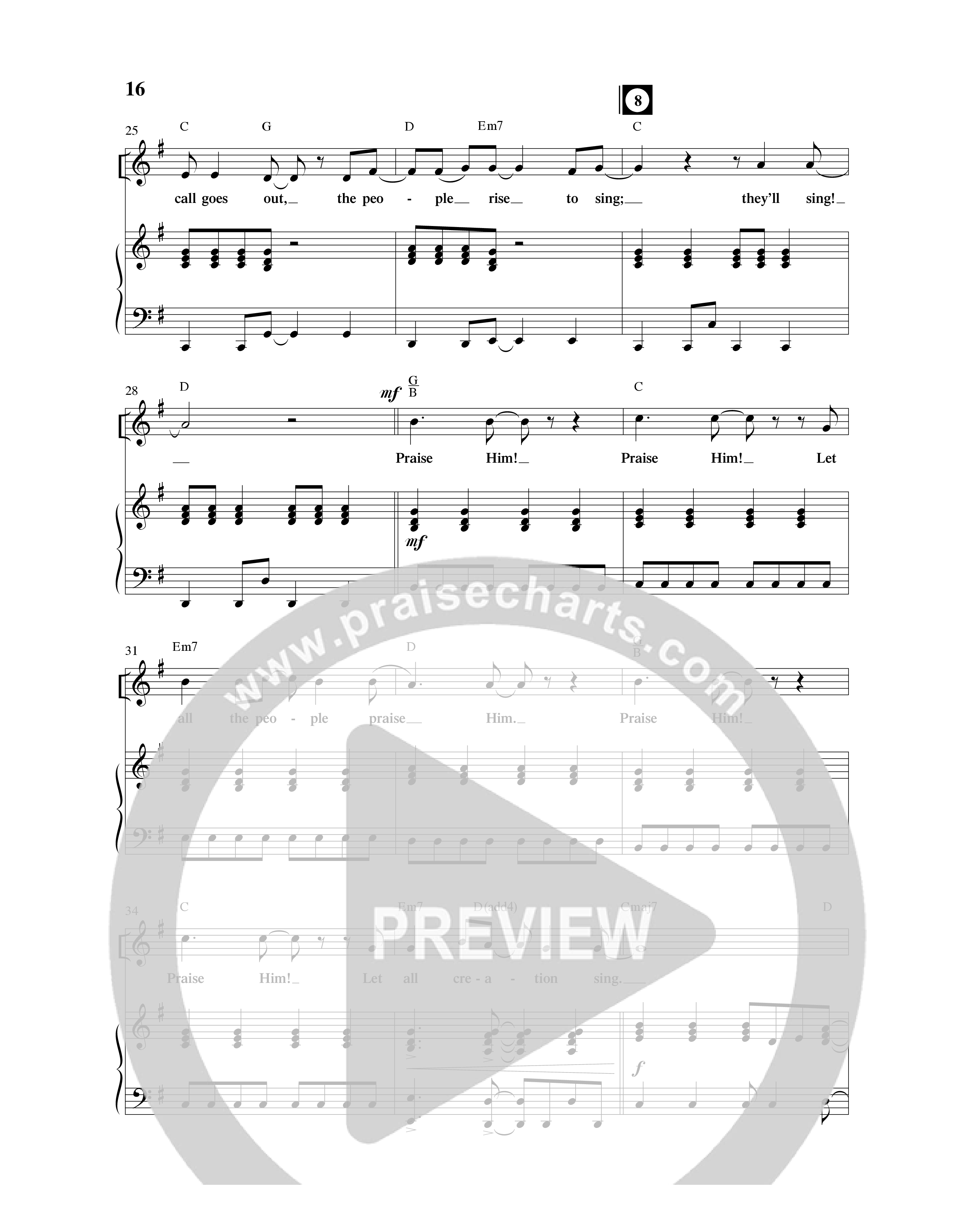 Creation Sensation (10 Song Choral Collection) Song 2 (Piano SATB) (Word Music Choral)