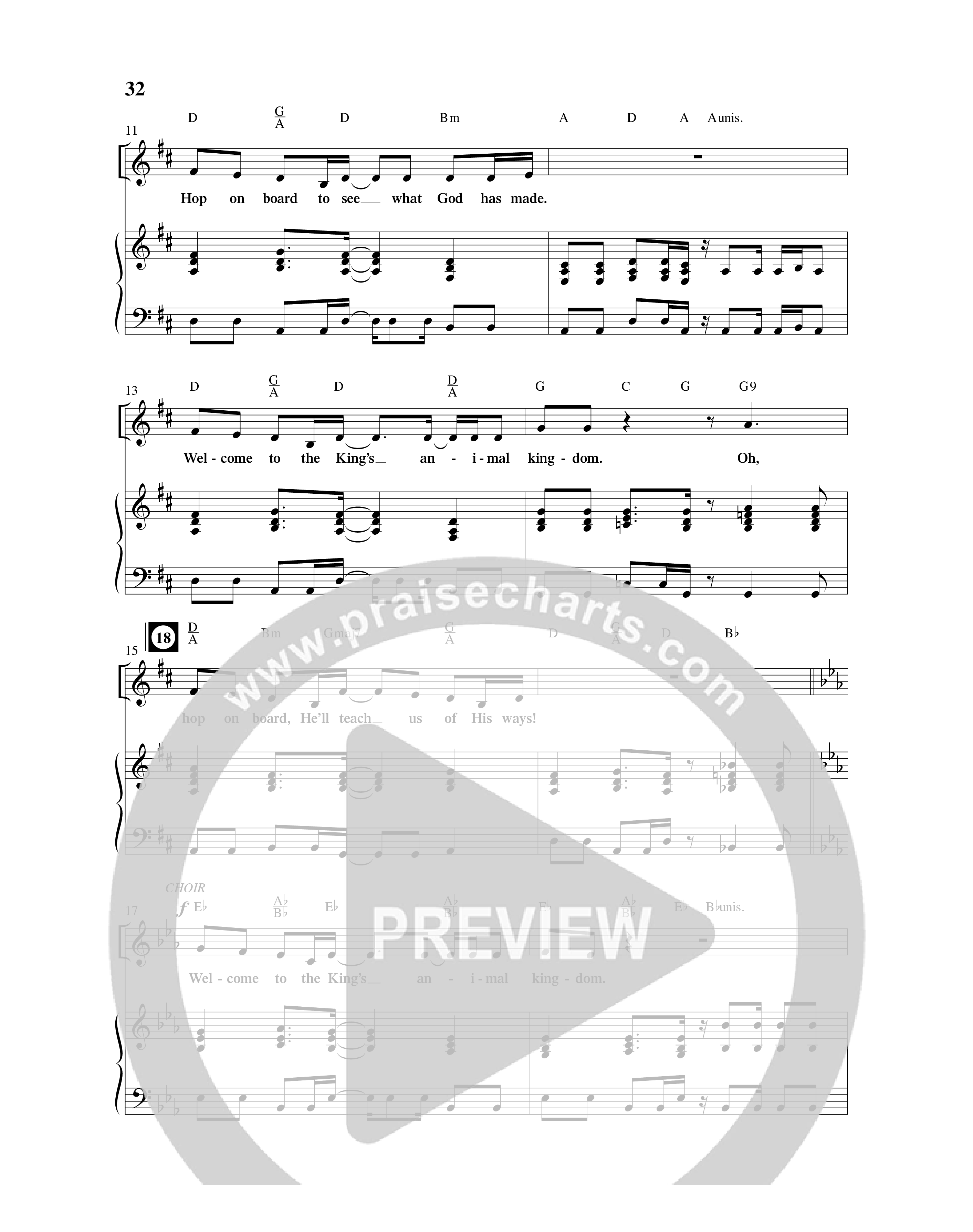 Creation Sensation (10 Song Choral Collection) Song 4 (Piano SATB) (Word Music Choral)