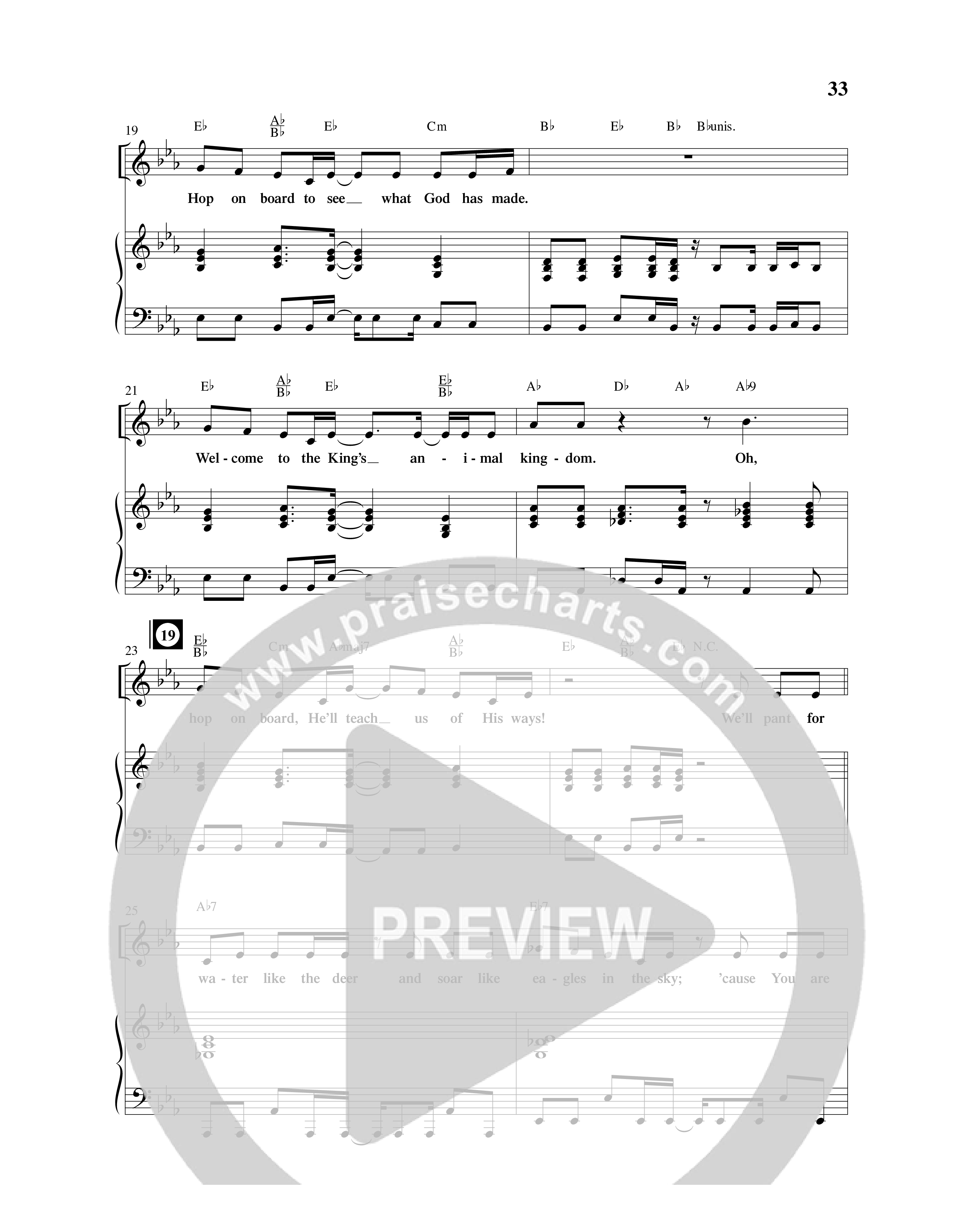 Creation Sensation (10 Song Choral Collection) Song 4 (Piano SATB) (Word Music Choral)