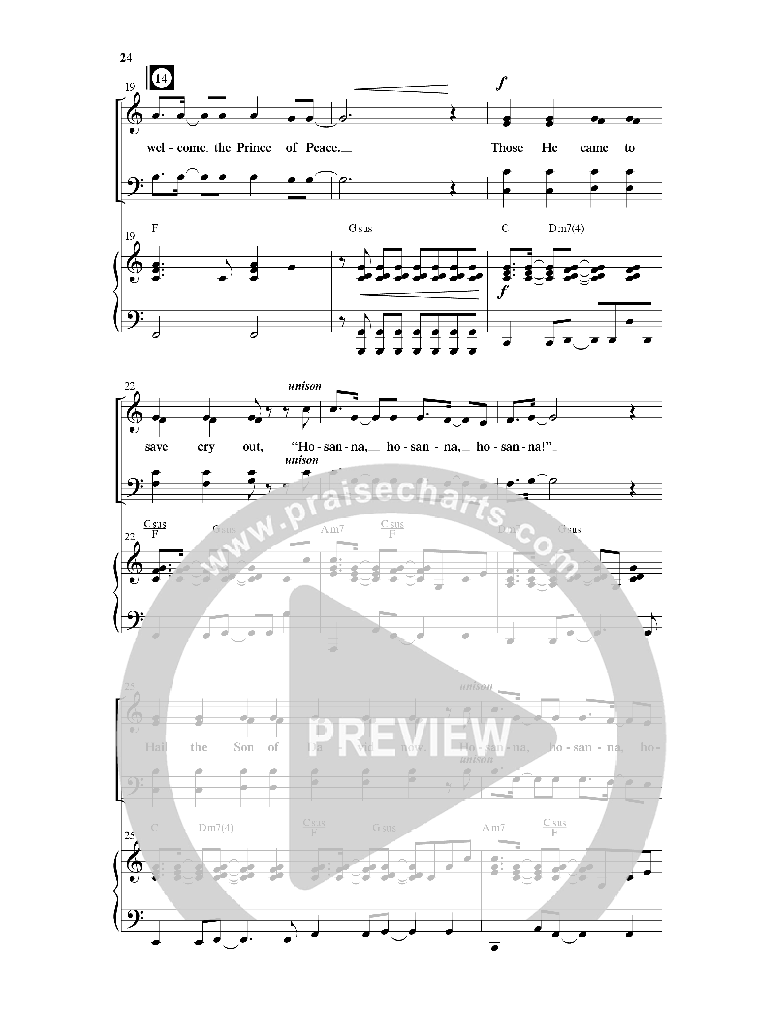 Crown Him (9 Song Choral Collection) Song 3 (Piano SATB) (Word Music Choral / Arr. Marty Hamby)