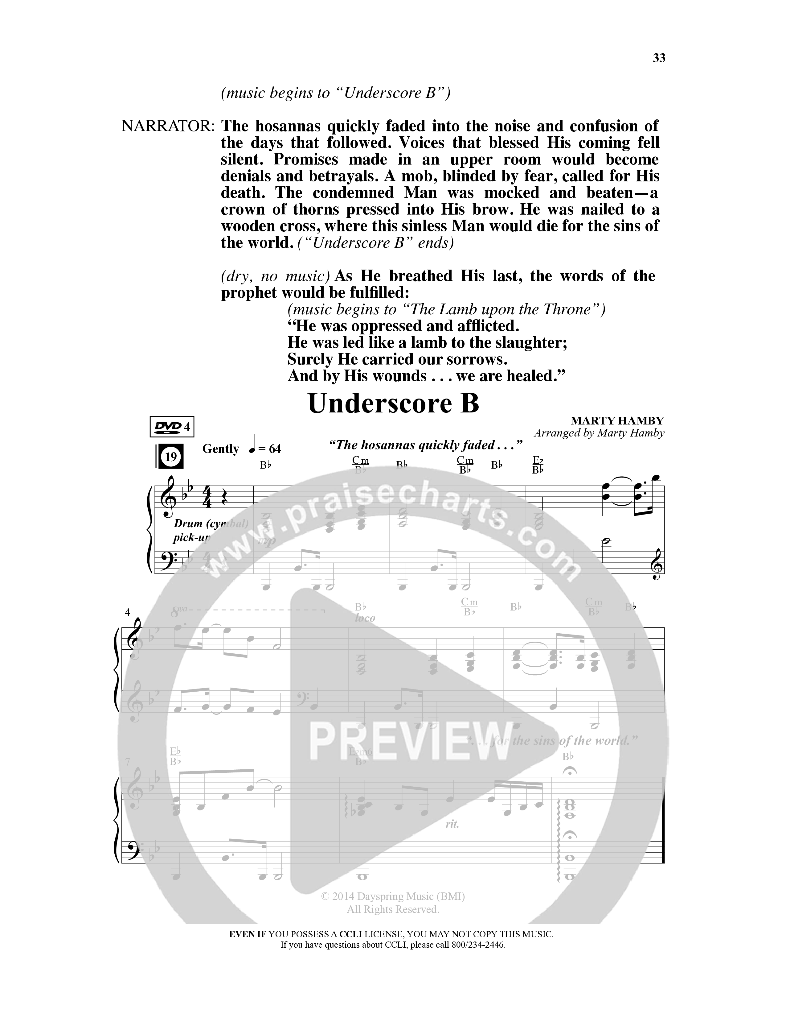 Crown Him (9 Song Choral Collection) Song 4 (Piano SATB) (Word Music Choral / Arr. Marty Hamby)