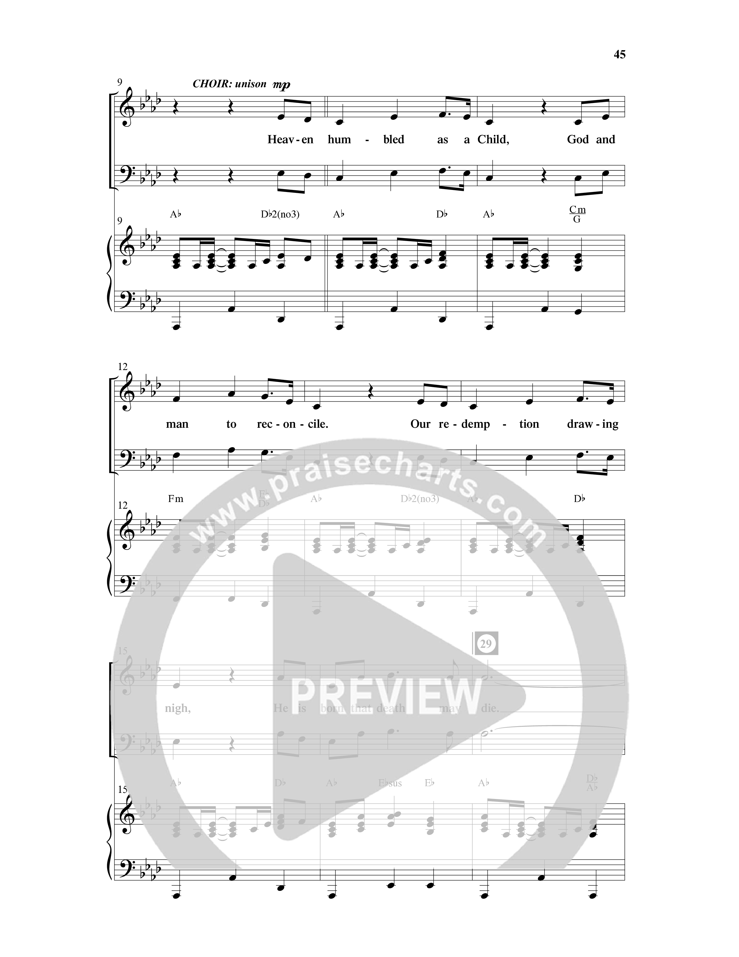 Crown Him (9 Song Choral Collection) Song 6 (Piano SATB) (Word Music Choral / Arr. Marty Hamby)