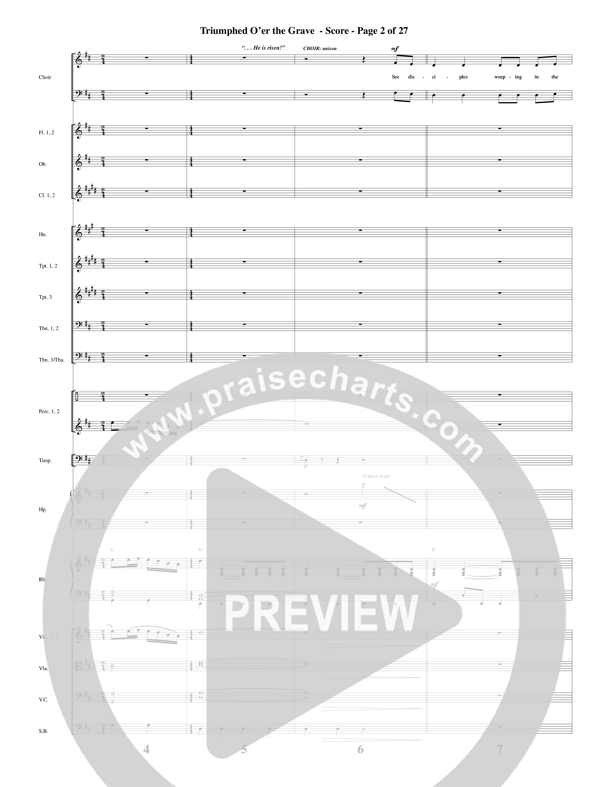 Crown Him (9 Song Choral Collection) Song 7 (Orchestration) (Word Music Choral / Arr. Marty Hamby)