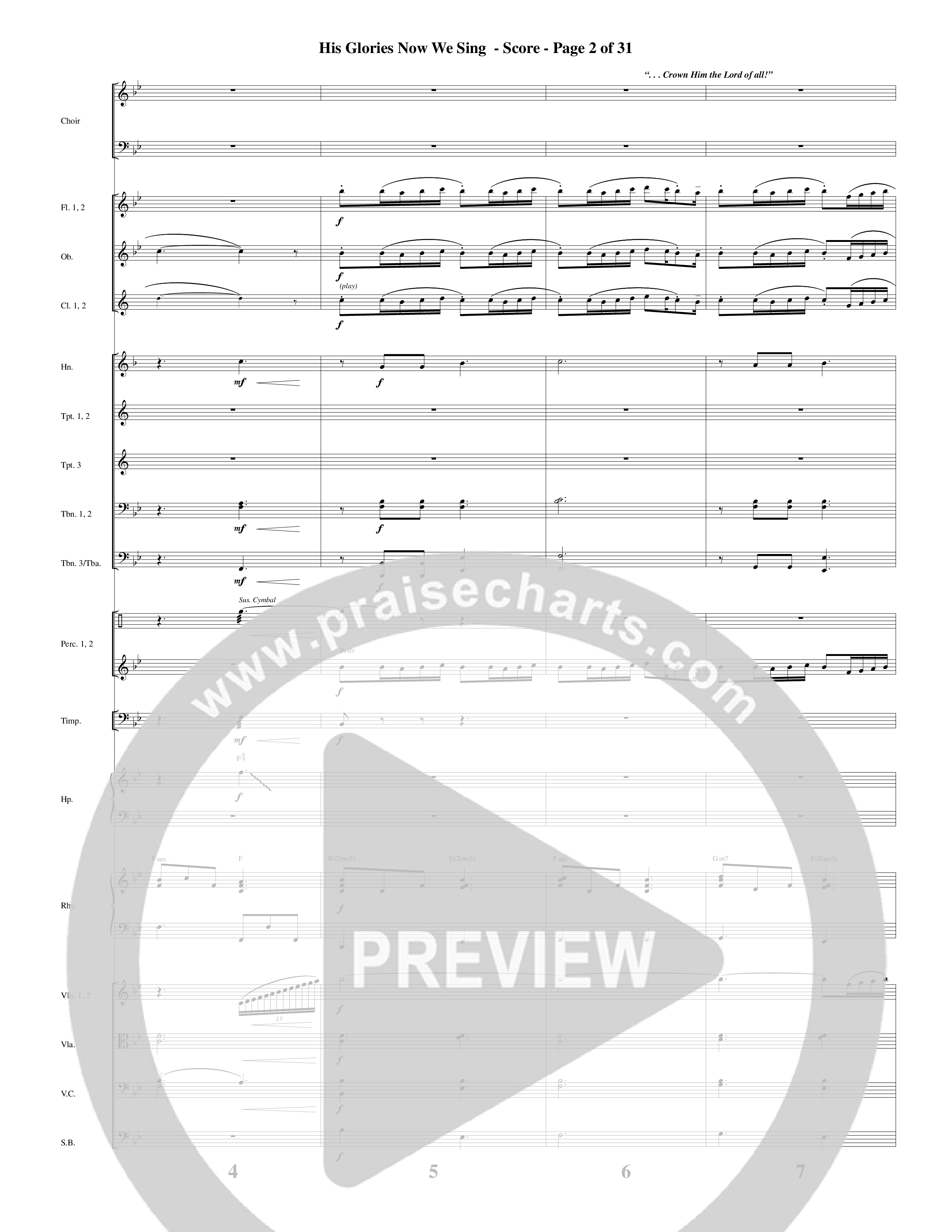 Crown Him (9 Song Choral Collection) Song 9 (Orchestration) (Word Music Choral / Arr. Marty Hamby)