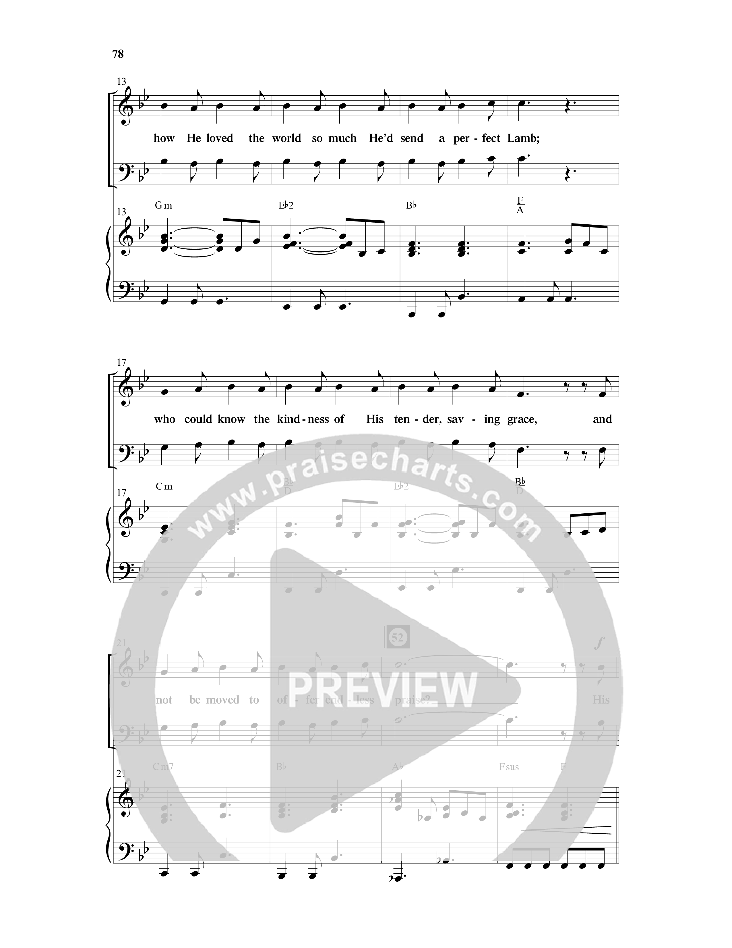 Crown Him (9 Song Choral Collection) Song 9 (Piano SATB) (Word Music Choral / Arr. Marty Hamby)