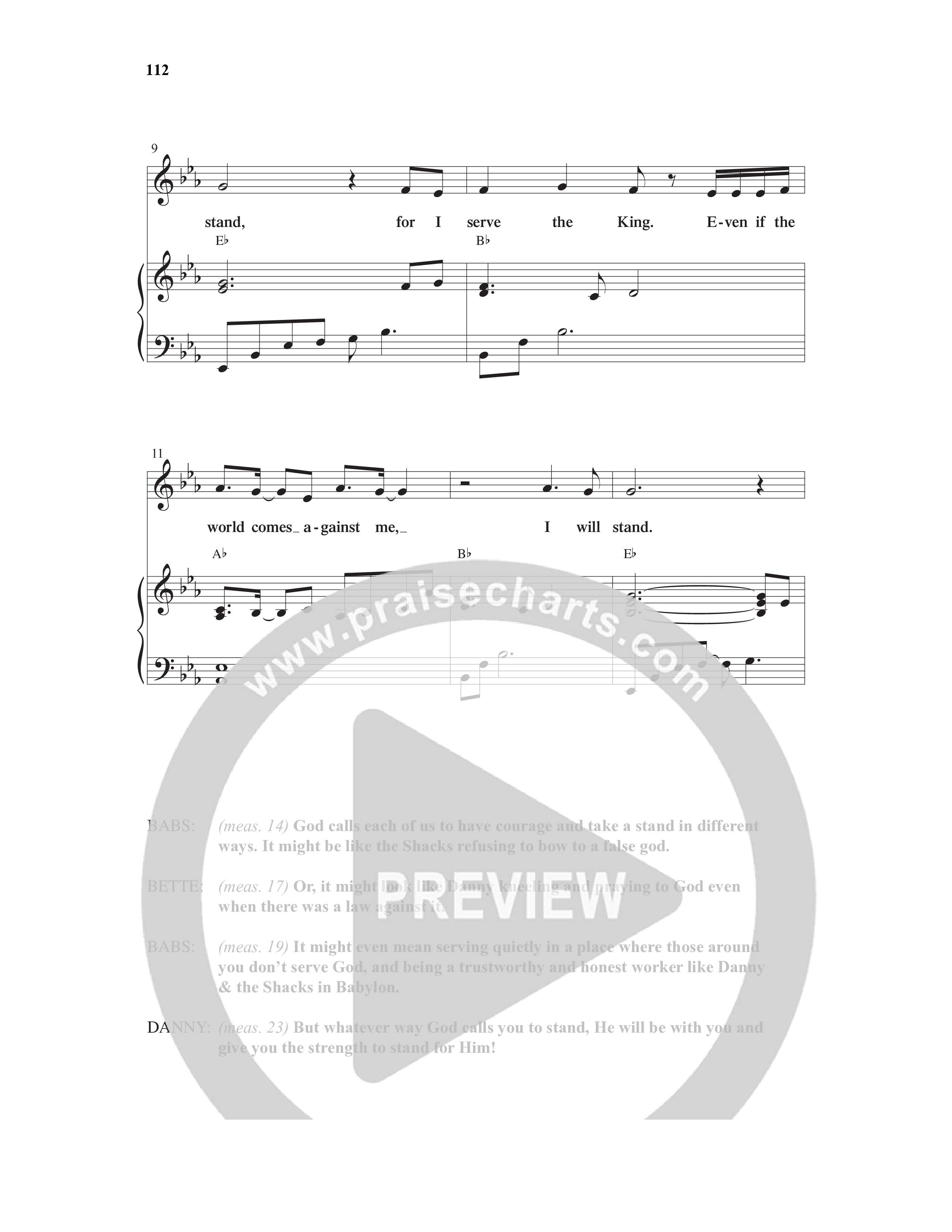 Danny & The Shacks (12 Song Choral Collection) Song 11 (Piano SATB) (WordKidz / Arr. Daniel Semsen)