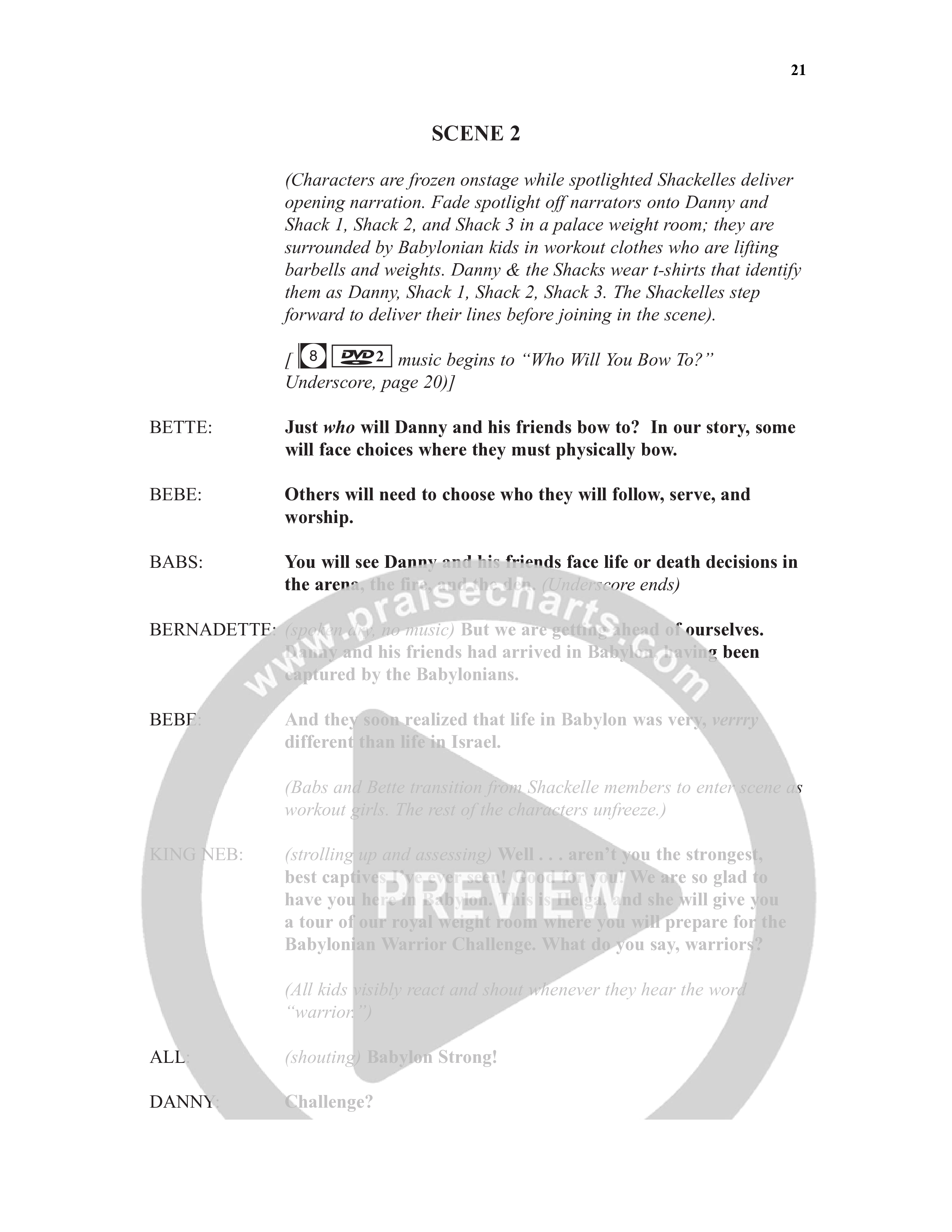 Danny & The Shacks (12 Song Choral Collection) Song 2 (Piano SATB) (WordKidz / Arr. Daniel Semsen)