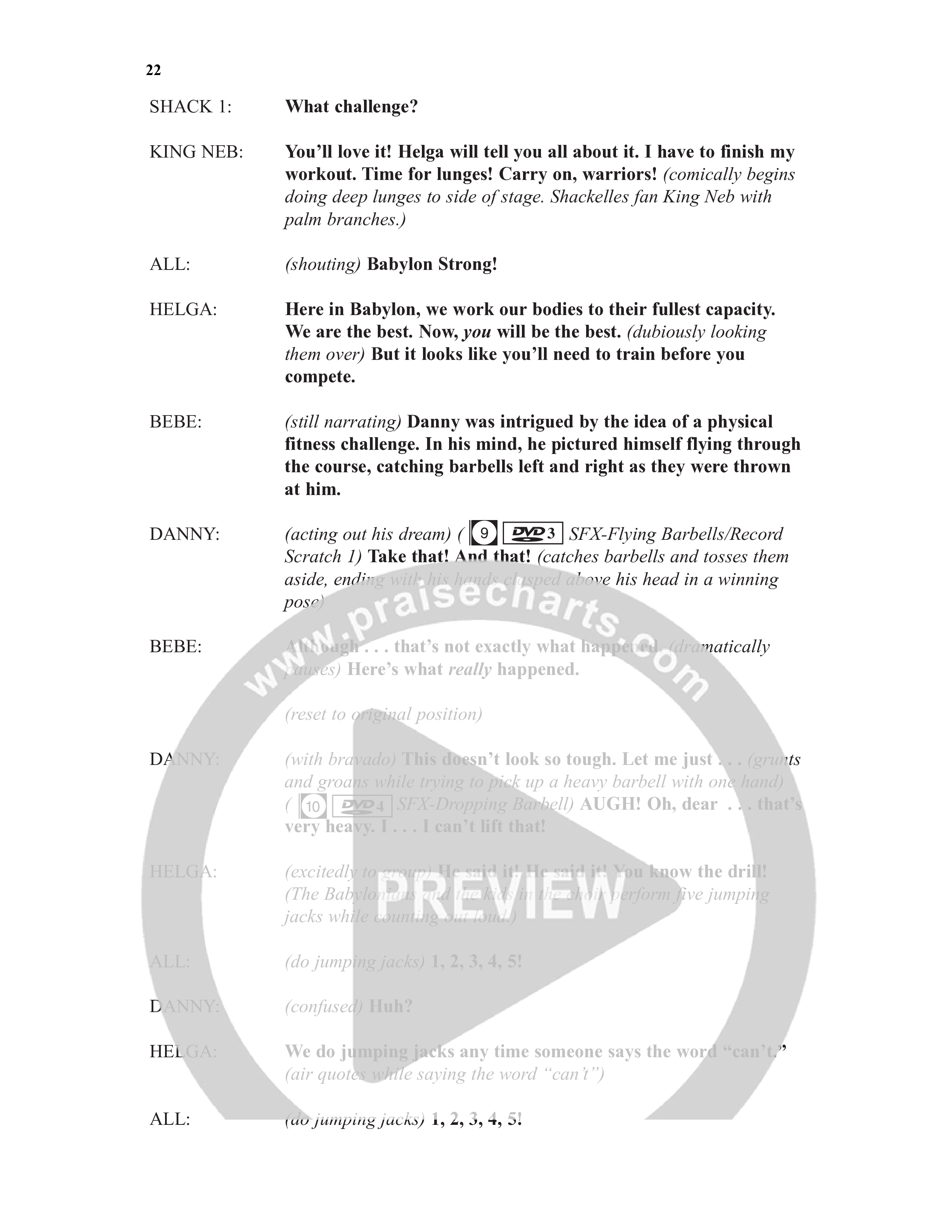 Danny & The Shacks (12 Song Choral Collection) Song 2 (Piano SATB) (WordKidz / Arr. Daniel Semsen)