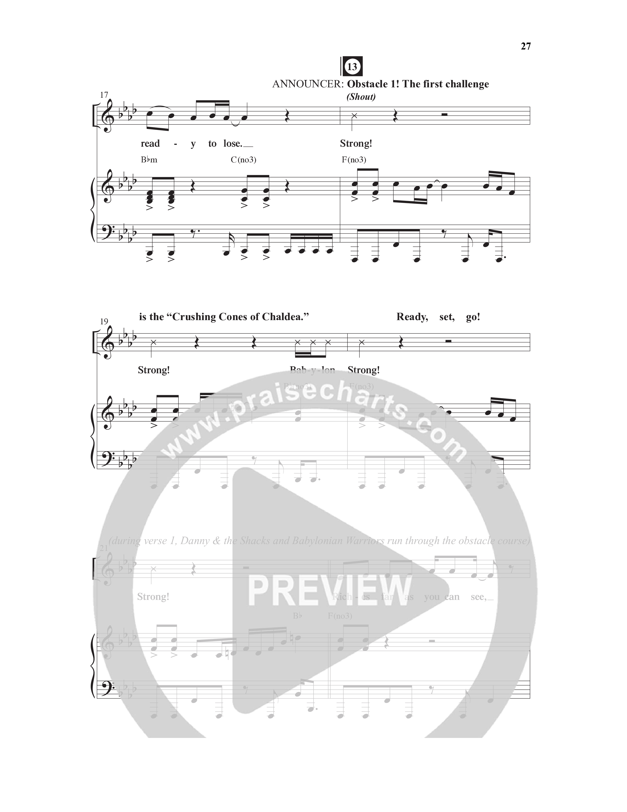 Danny & The Shacks (12 Song Choral Collection) Song 3 (Piano SATB) (WordKidz / Arr. Daniel Semsen)