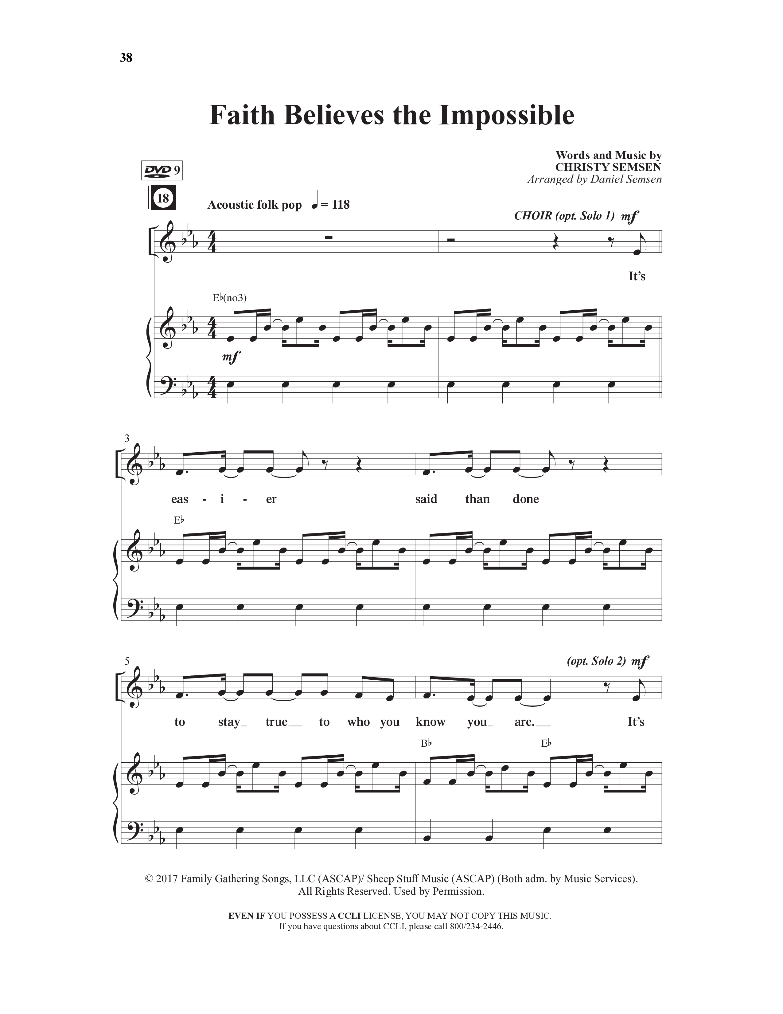 Danny & The Shacks (12 Song Choral Collection) Song 5 (Piano SATB) (WordKidz / Arr. Daniel Semsen)