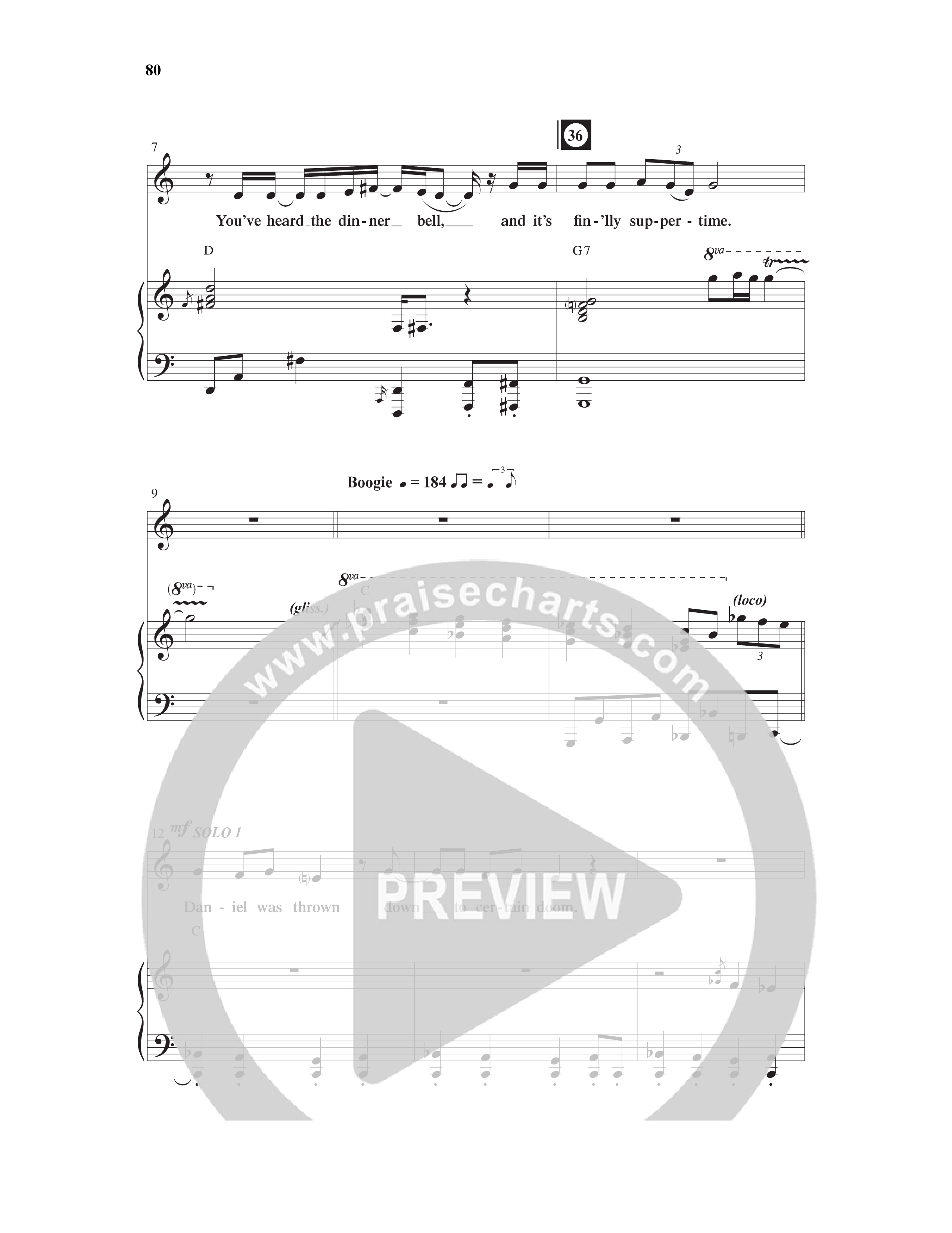 Danny & The Shacks (12 Song Choral Collection) Song 9 (Piano SATB) (WordKidz / Arr. Daniel Semsen)