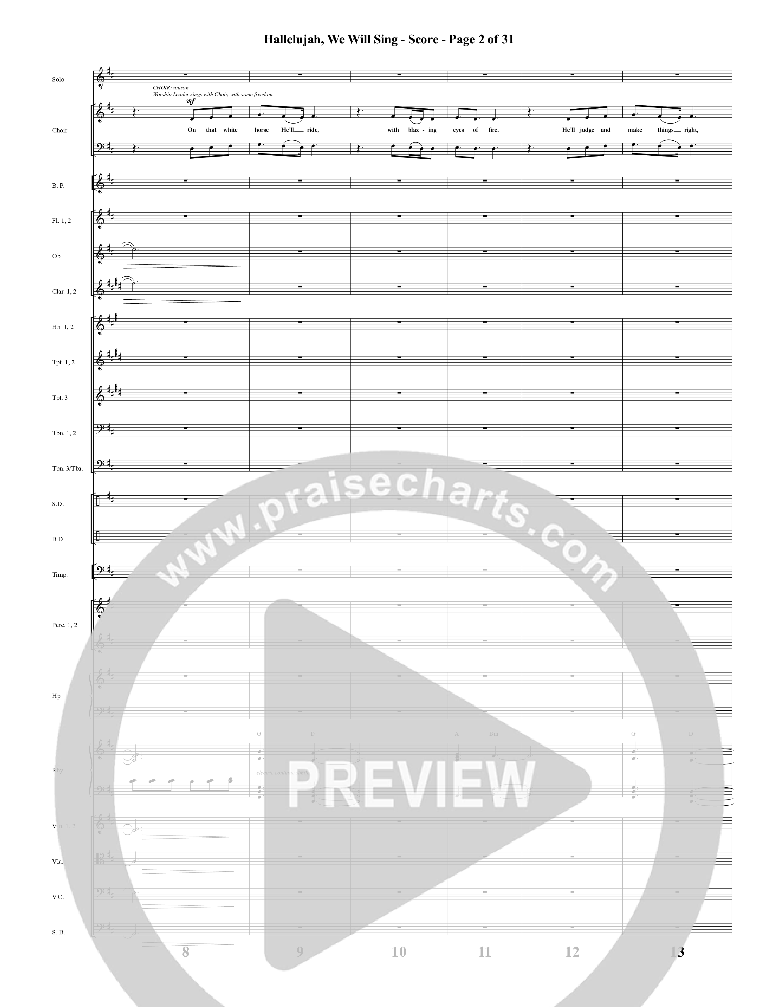 East To West (10 Song Choral Collection) Song 10 (Orchestration) (Word Music Choral / Arr. Gary Rhodes / Orch. Tim Cates)