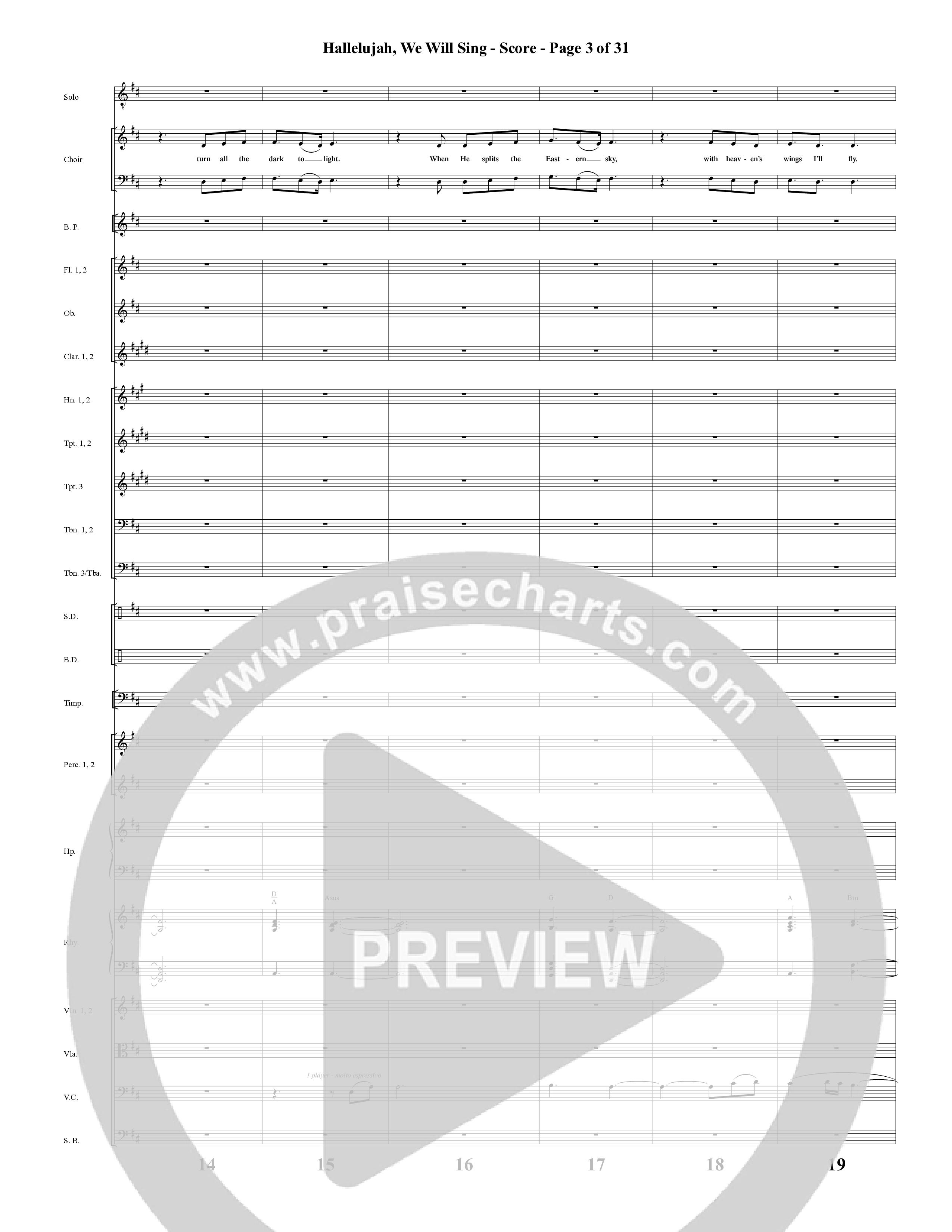 East To West (10 Song Choral Collection) Song 10 (Orchestration) (Word Music Choral / Arr. Gary Rhodes / Orch. Tim Cates)