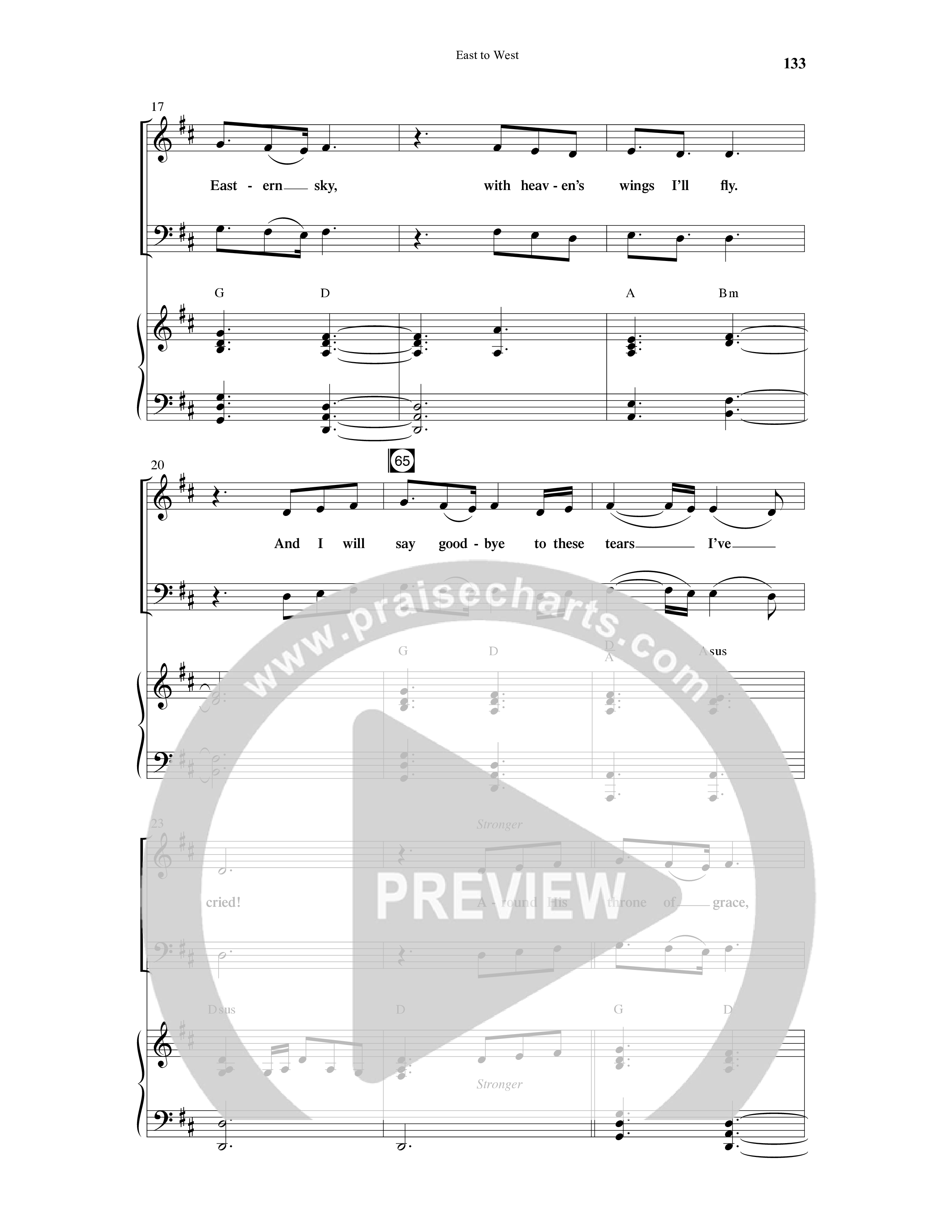 East To West (10 Song Choral Collection) Song 10 (Piano SATB) (Word Music Choral / Arr. Gary Rhodes / Orch. Tim Cates)