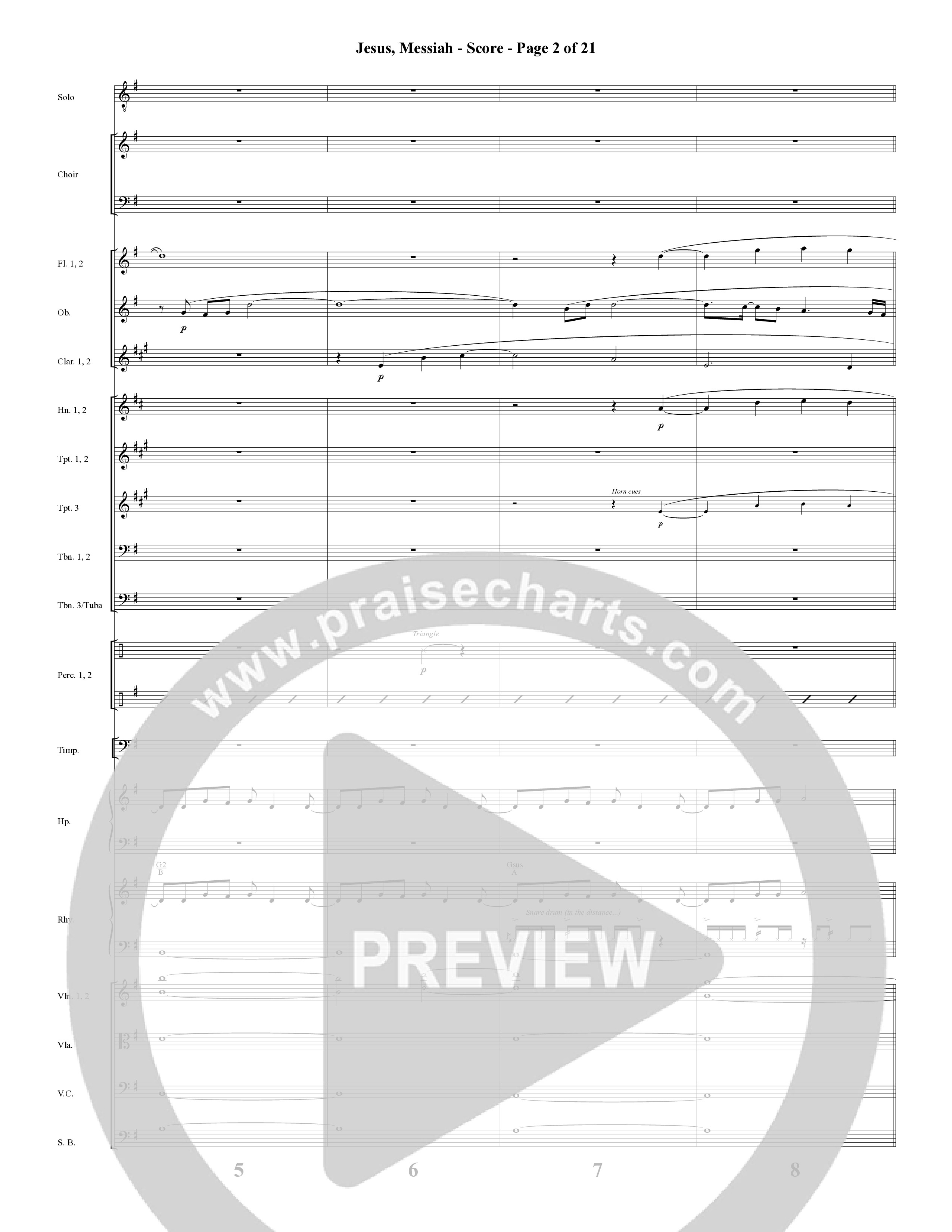 East To West (10 Song Choral Collection) Song 2 (Orchestration) (Word Music Choral / Arr. Gary Rhodes / Orch. Tim Cates)