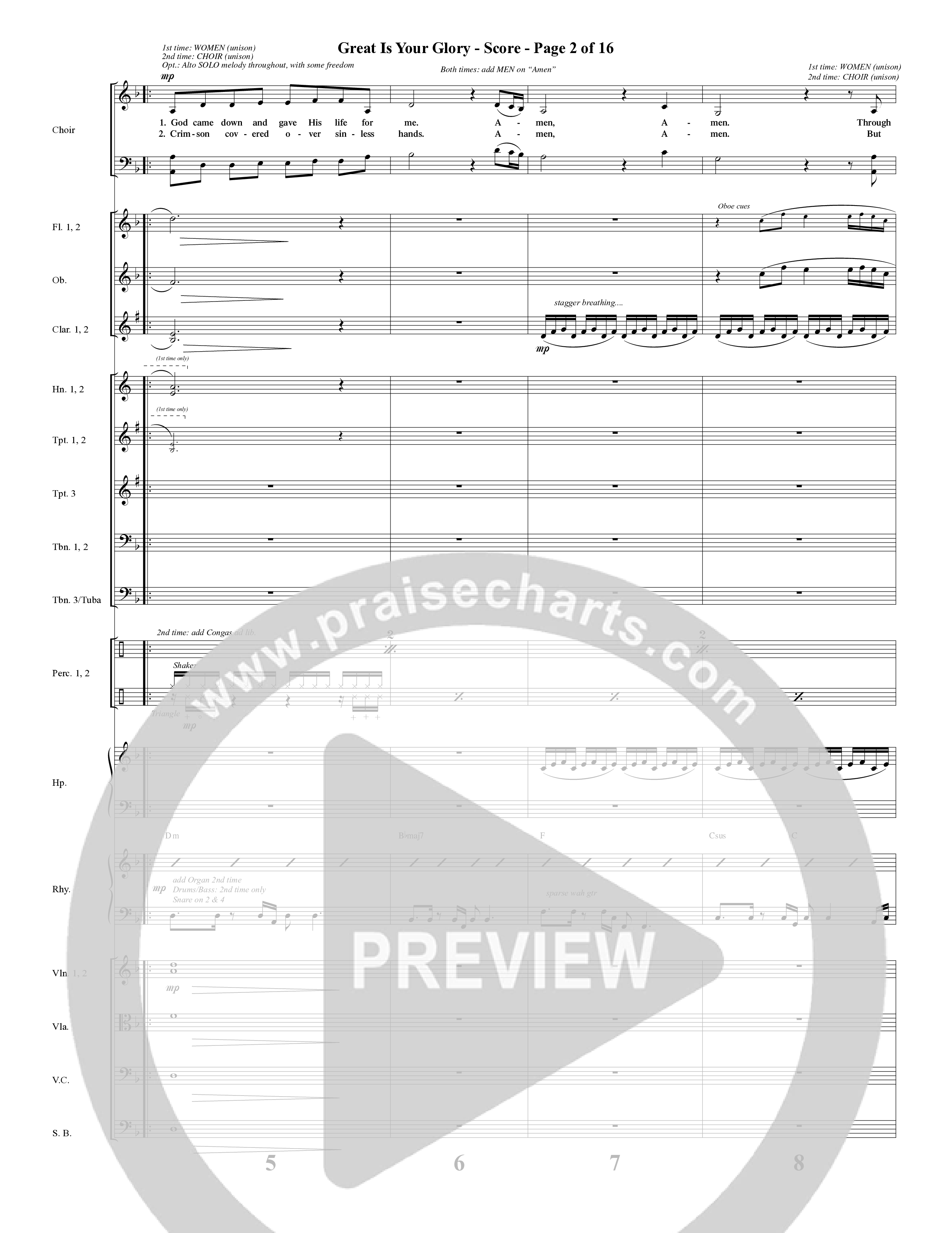 East To West (10 Song Choral Collection) Song 3 (Orchestration) (Word Music Choral / Arr. Gary Rhodes / Orch. Tim Cates)