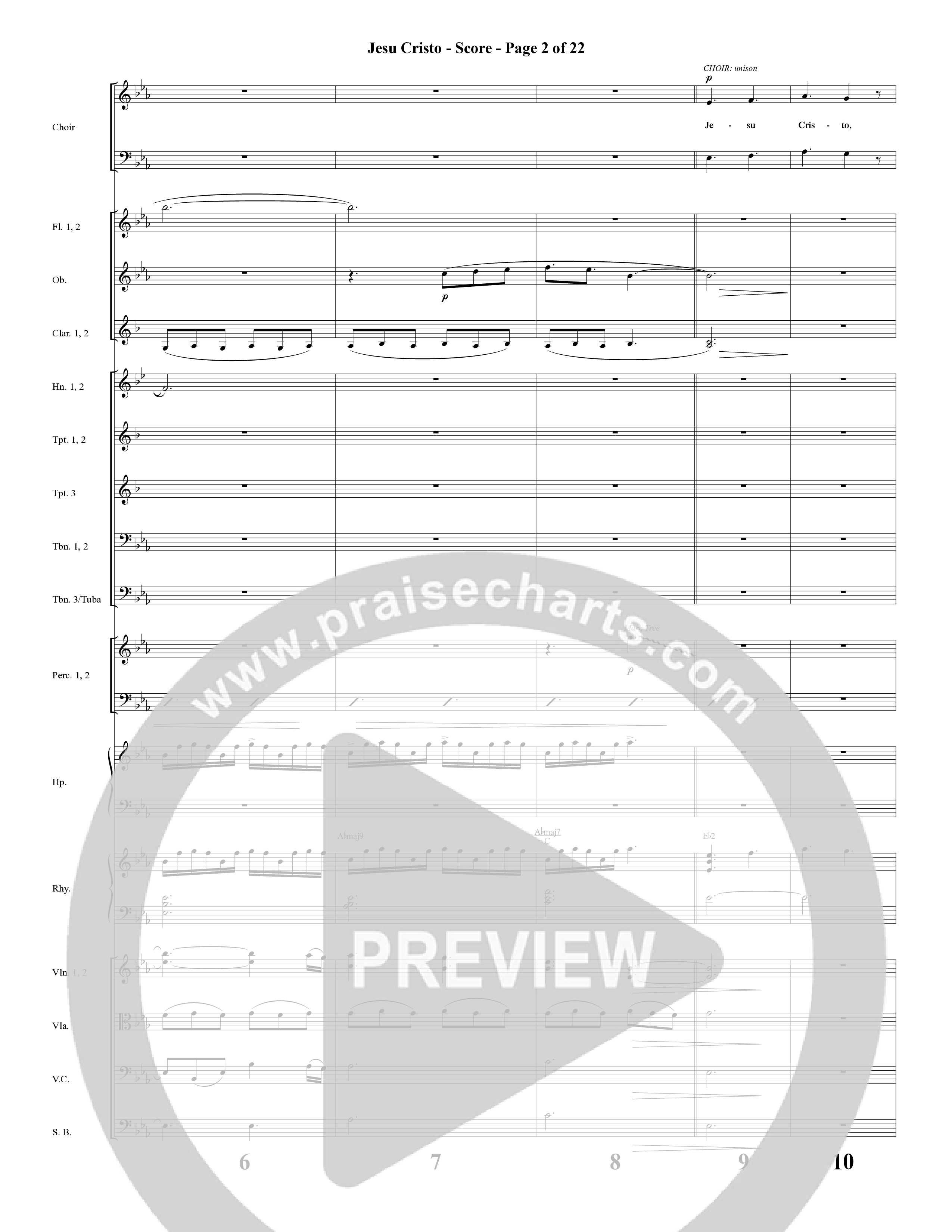 East To West (10 Song Choral Collection) Song 6 (Orchestration) (Word Music Choral / Arr. Gary Rhodes / Orch. Tim Cates)