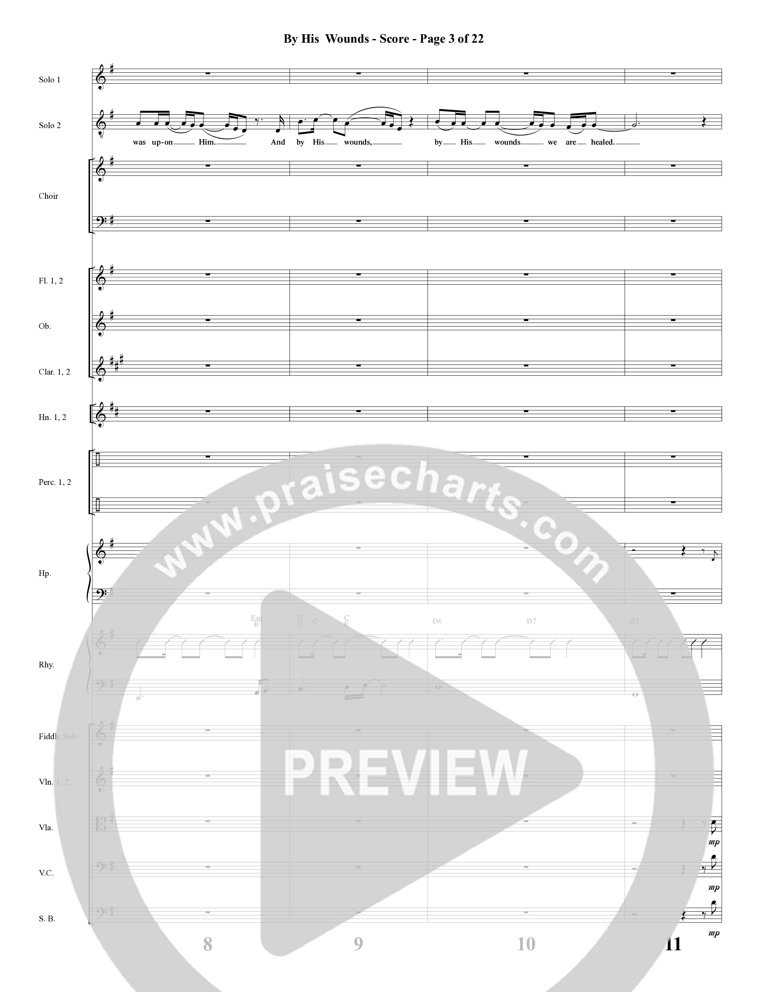 East To West (10 Song Choral Collection) Song 7 (Orchestration) (Word Music Choral / Arr. Gary Rhodes / Orch. Tim Cates)