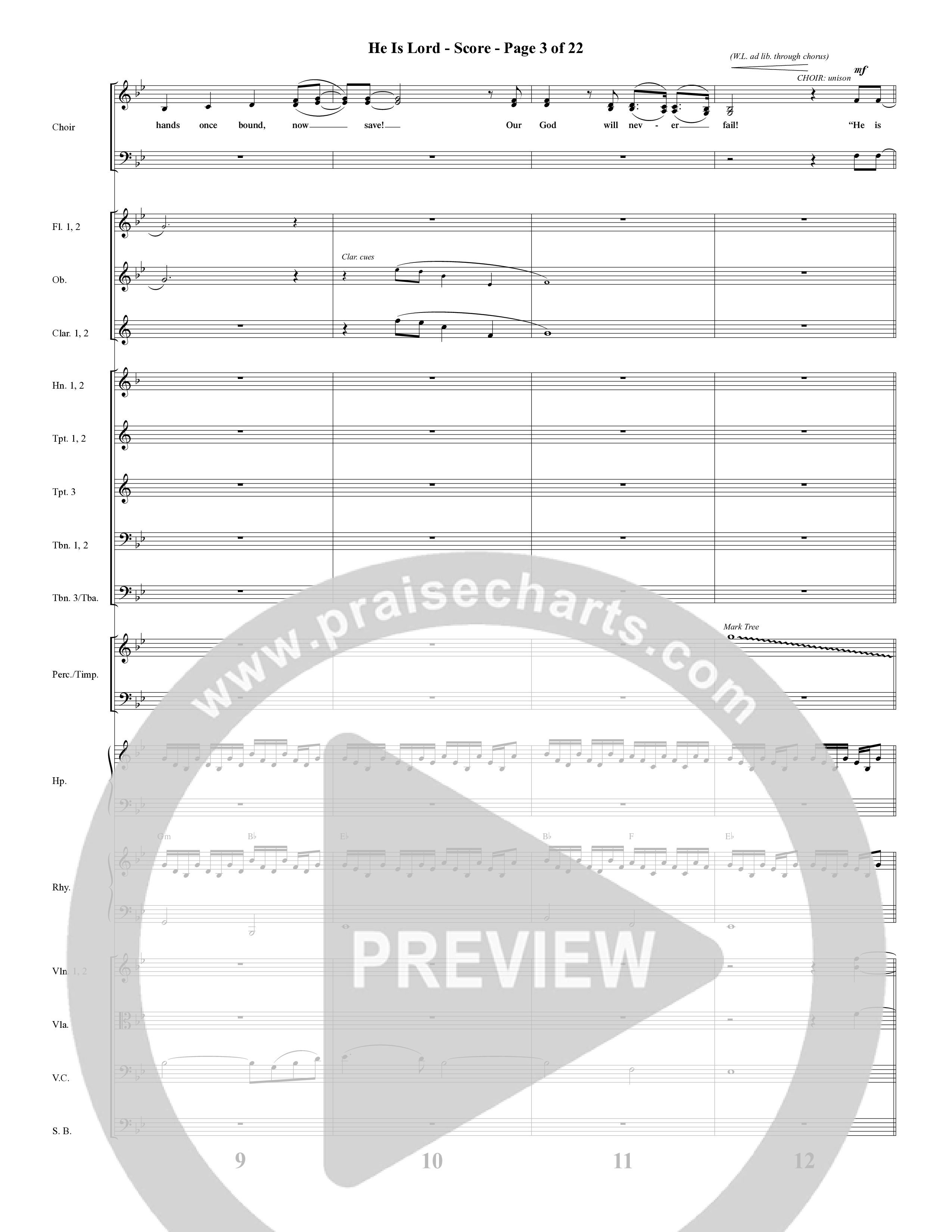 East To West (10 Song Choral Collection) Song 8 (Orchestration) (Word Music Choral / Arr. Gary Rhodes / Orch. Tim Cates)