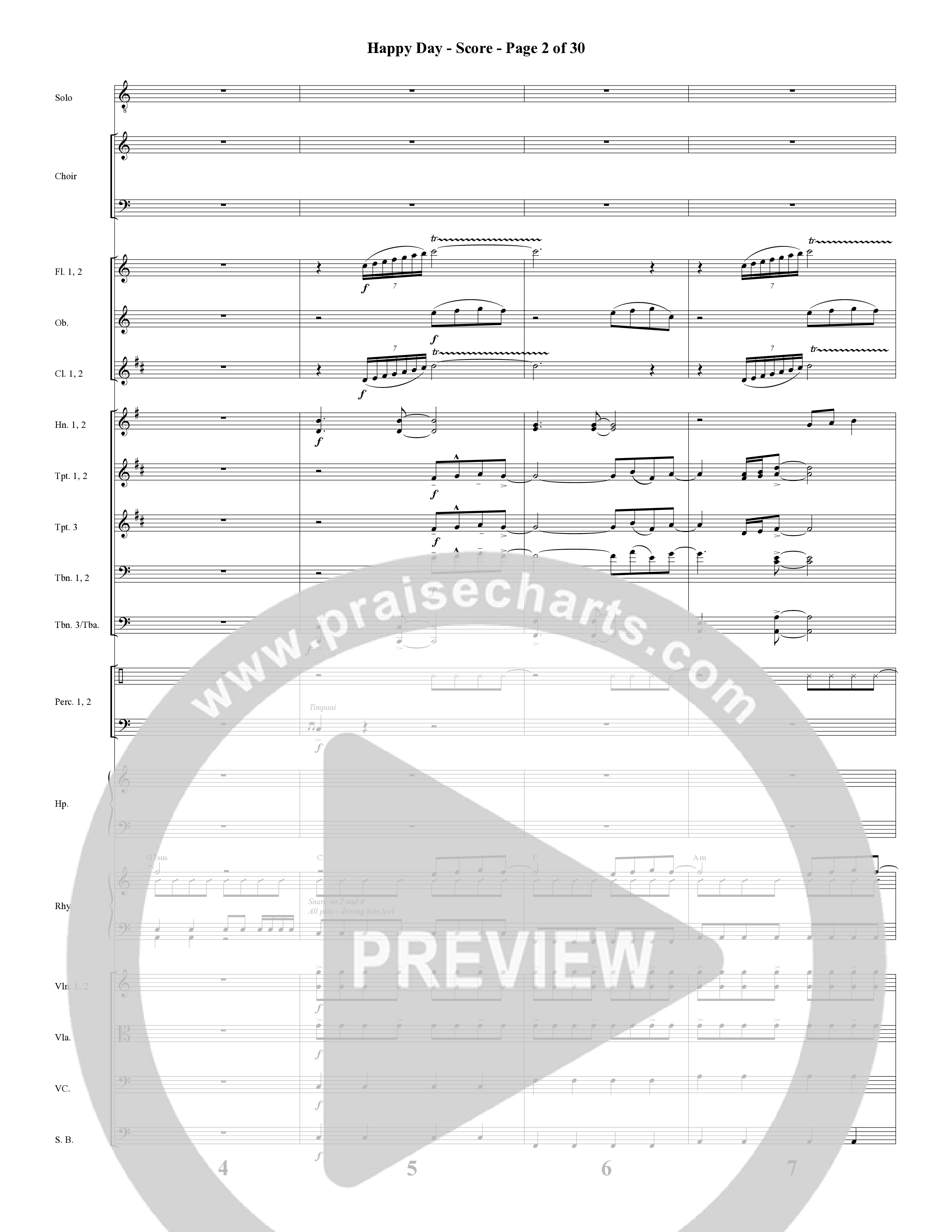 East To West (10 Song Choral Collection) Song 9 (Orchestration) (Word Music Choral / Arr. Gary Rhodes / Orch. Tim Cates)