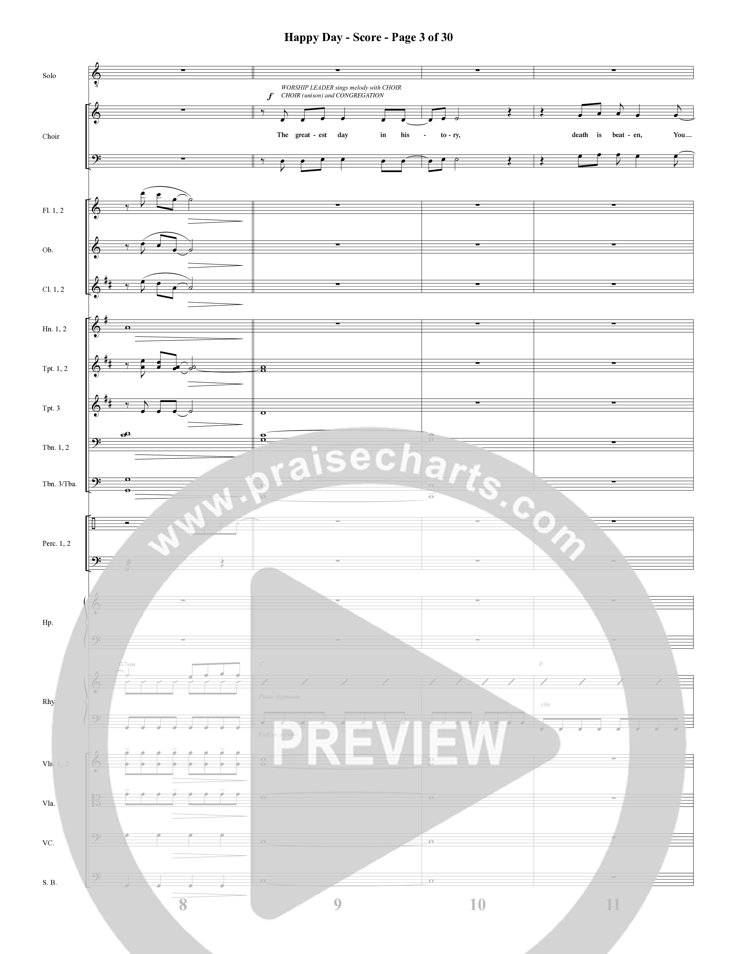 East To West (10 Song Choral Collection) Song 9 (Orchestration) (Word Music Choral / Arr. Gary Rhodes / Orch. Tim Cates)
