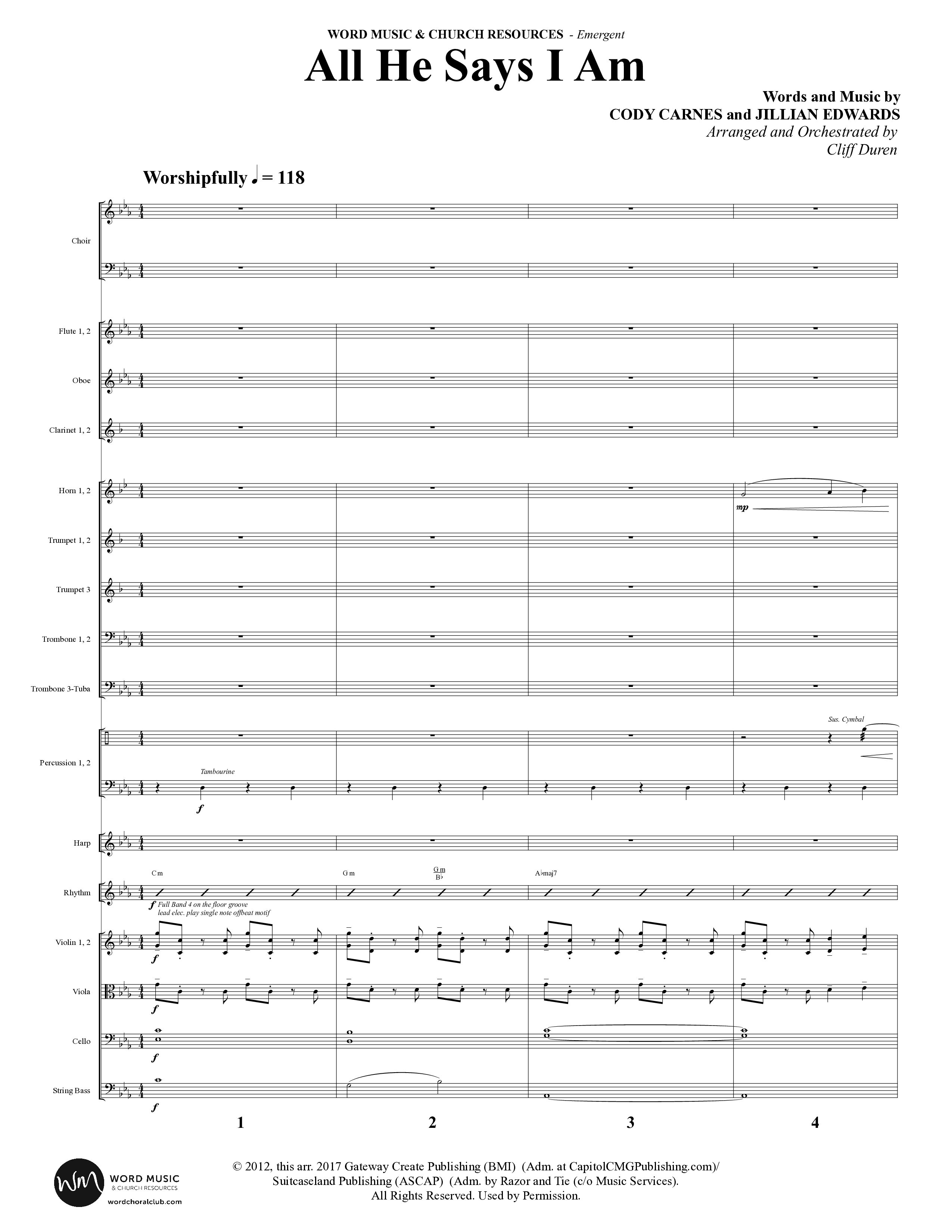 Emergent (8 Song Choral Collection) Orchestrations (SATB) (Integrity Music)