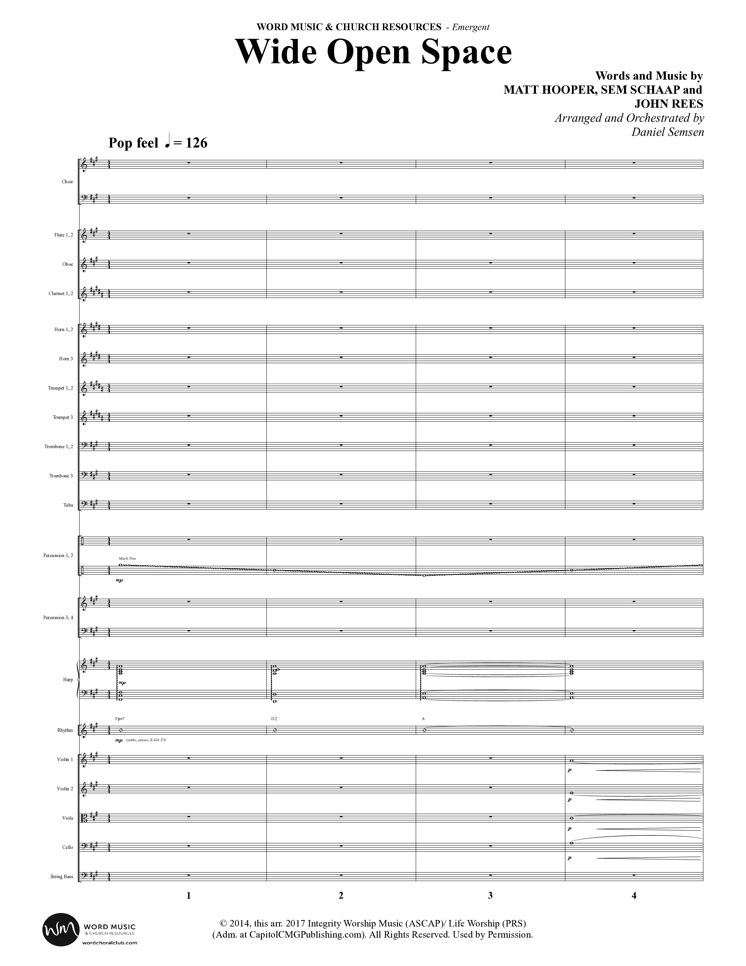 Emergent (8 Song Choral Collection) Song 4 (Orchestration) (Integrity Music)