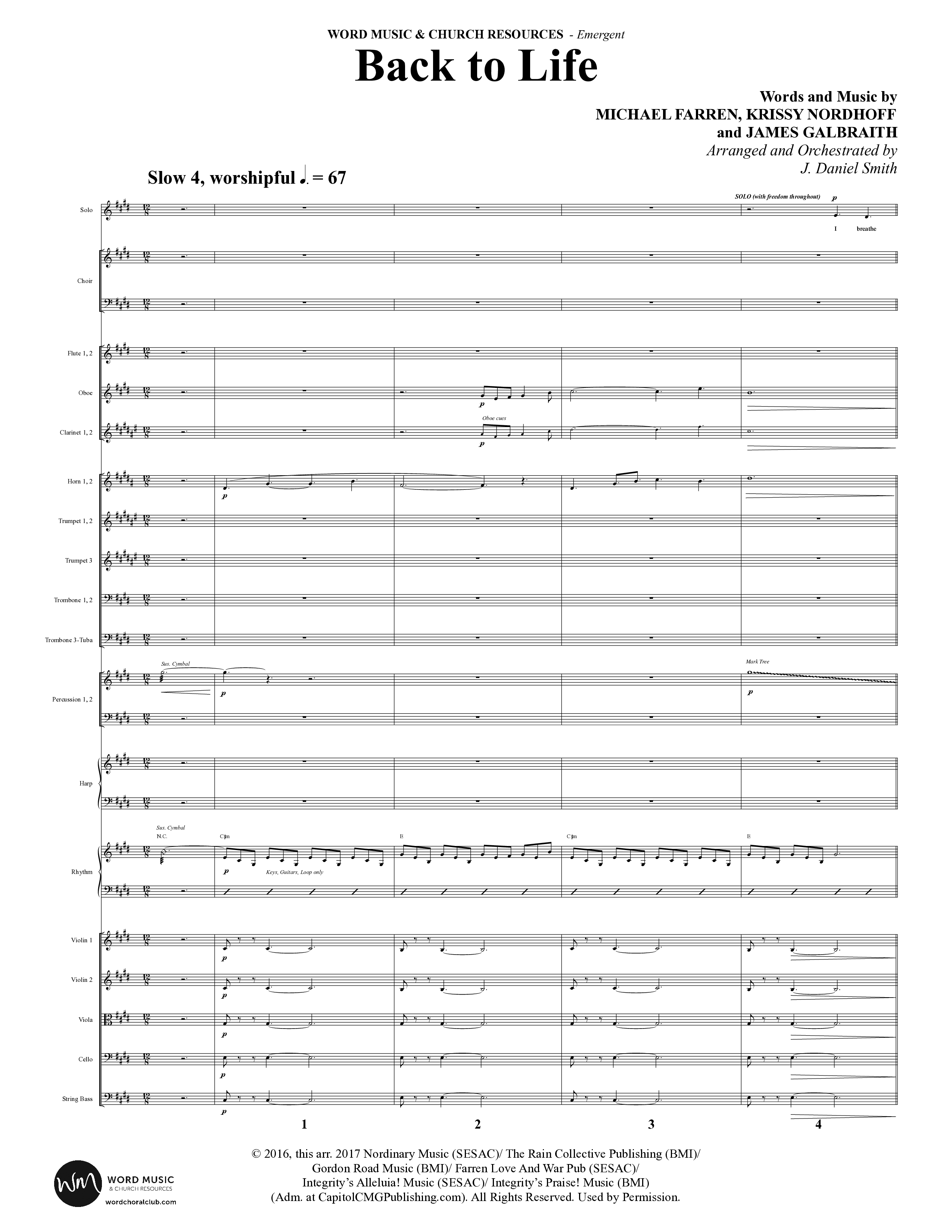 Emergent (8 Song Choral Collection) Song 5 (Orchestration) (Integrity Music)