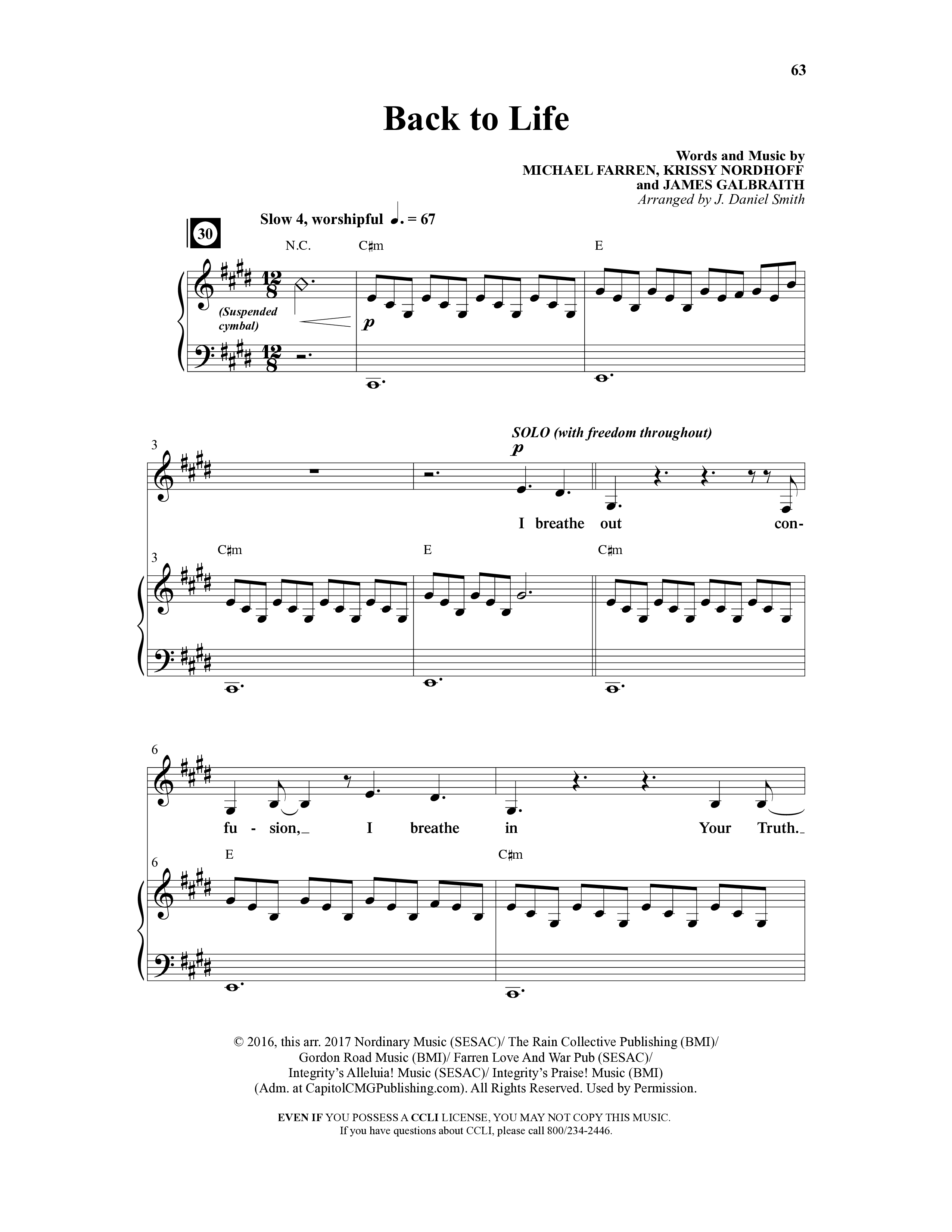 Emergent (8 Song Choral Collection) Song 5 (Piano SATB) (Integrity Music)