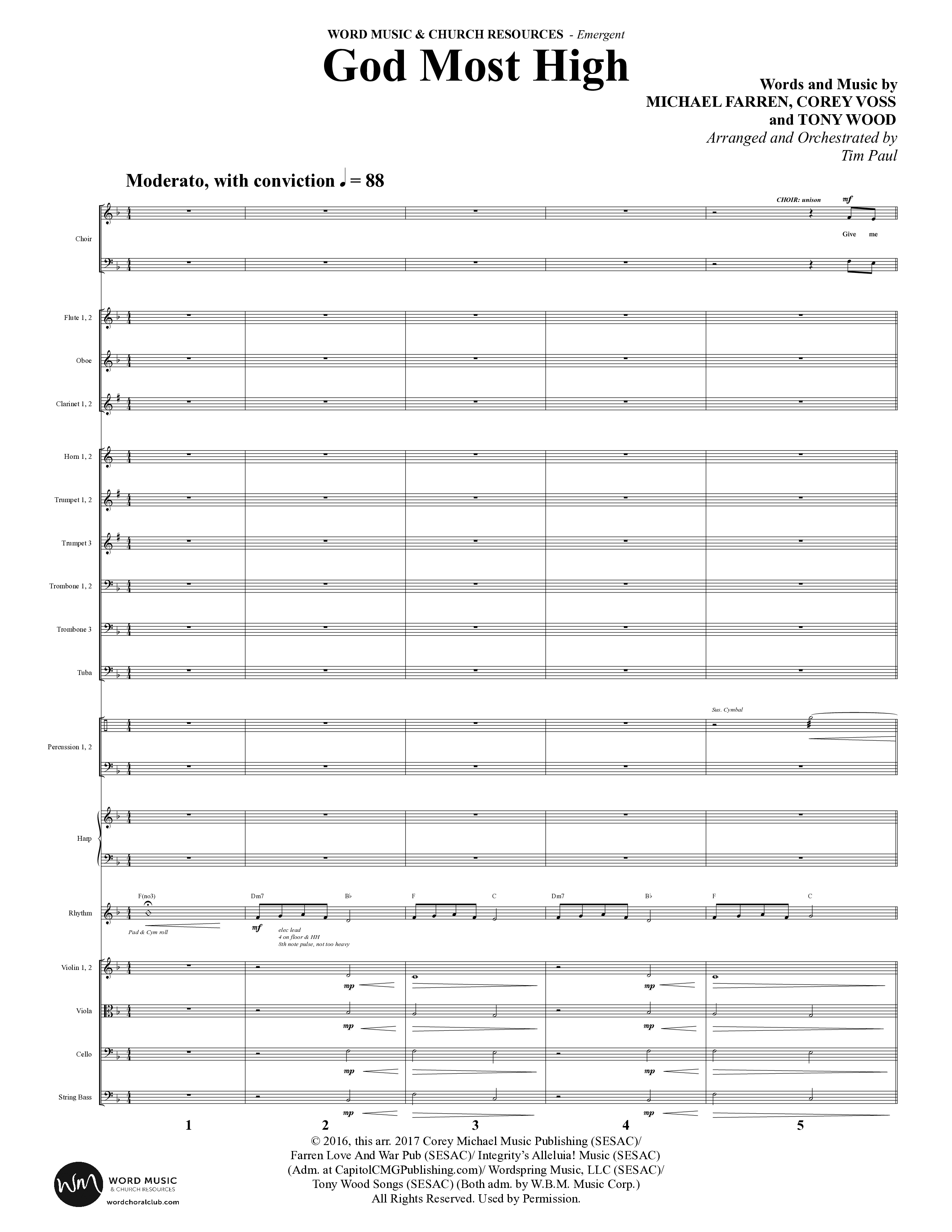 Emergent (8 Song Choral Collection) Song 6 (Orchestration) (Integrity Music)
