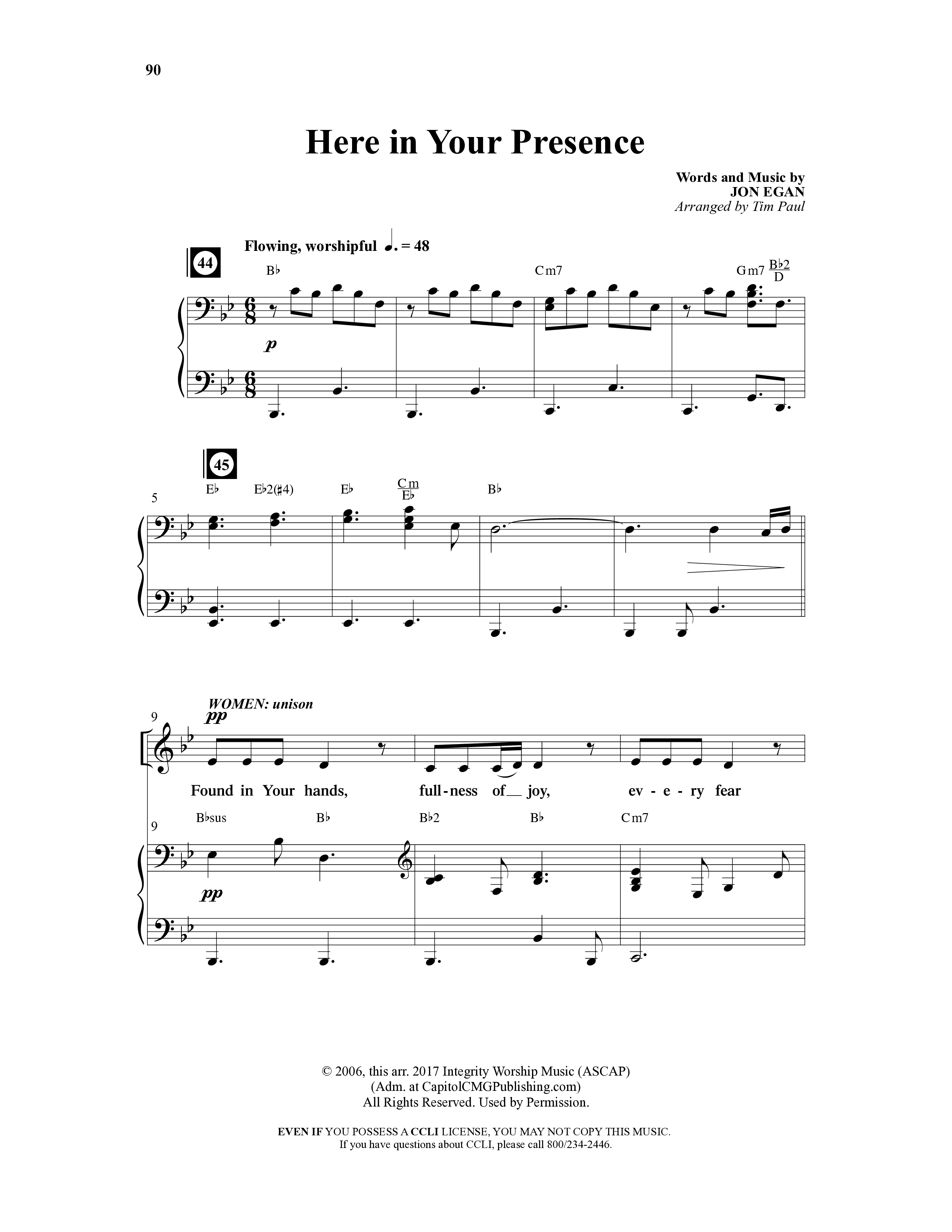 Emergent (8 Song Choral Collection) Song 7 (Piano SATB) (Integrity Music)