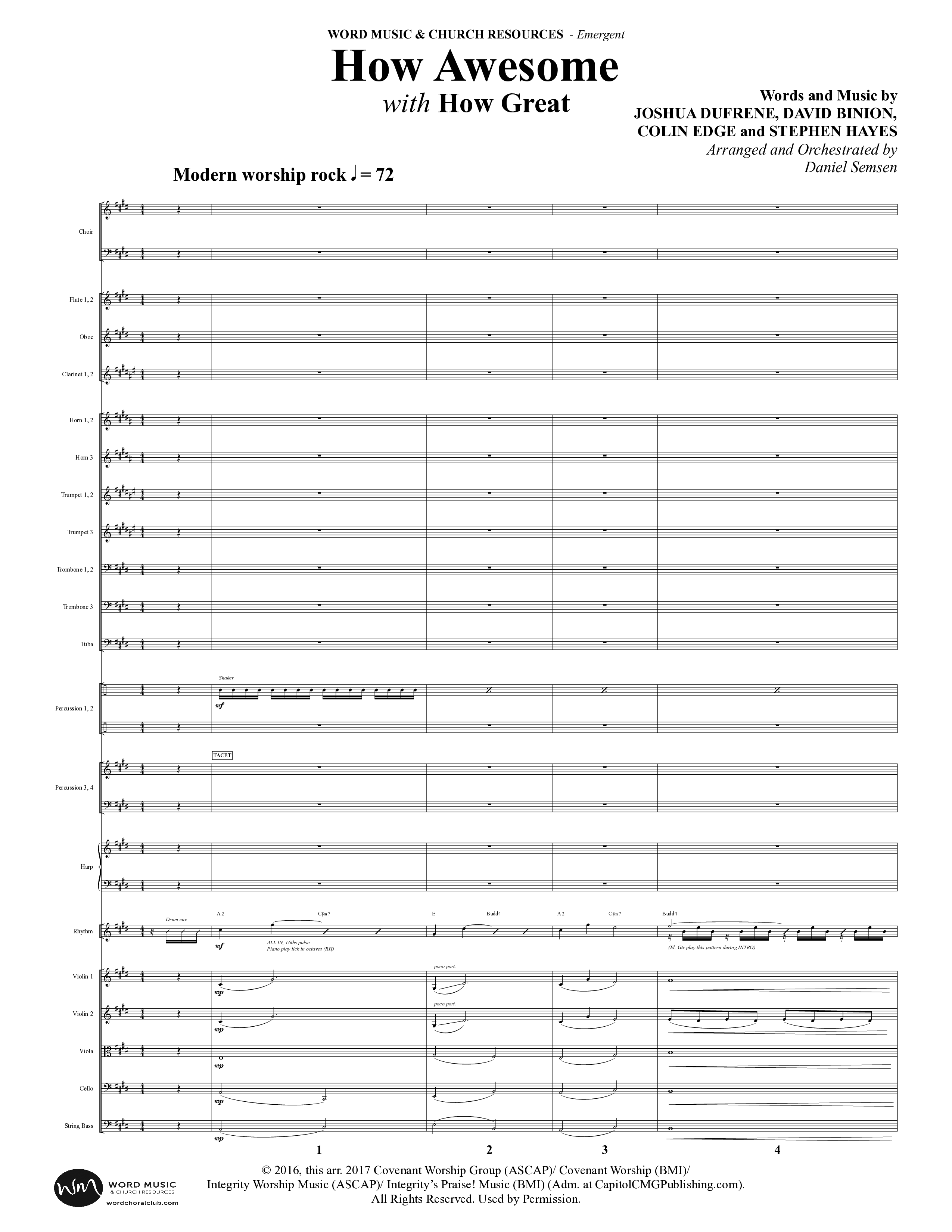 Emergent (8 Song Choral Collection) Song 8 (Orchestration) (Integrity Music)