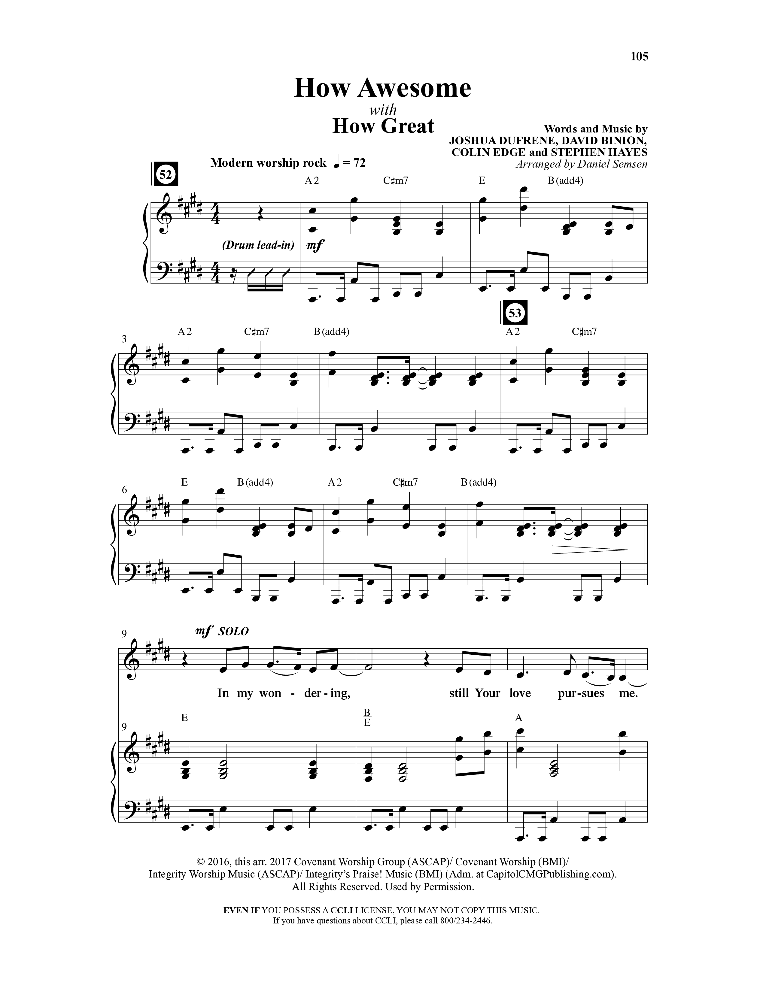 Emergent (8 Song Choral Collection) Song 8 (Piano SATB) (Integrity Music)