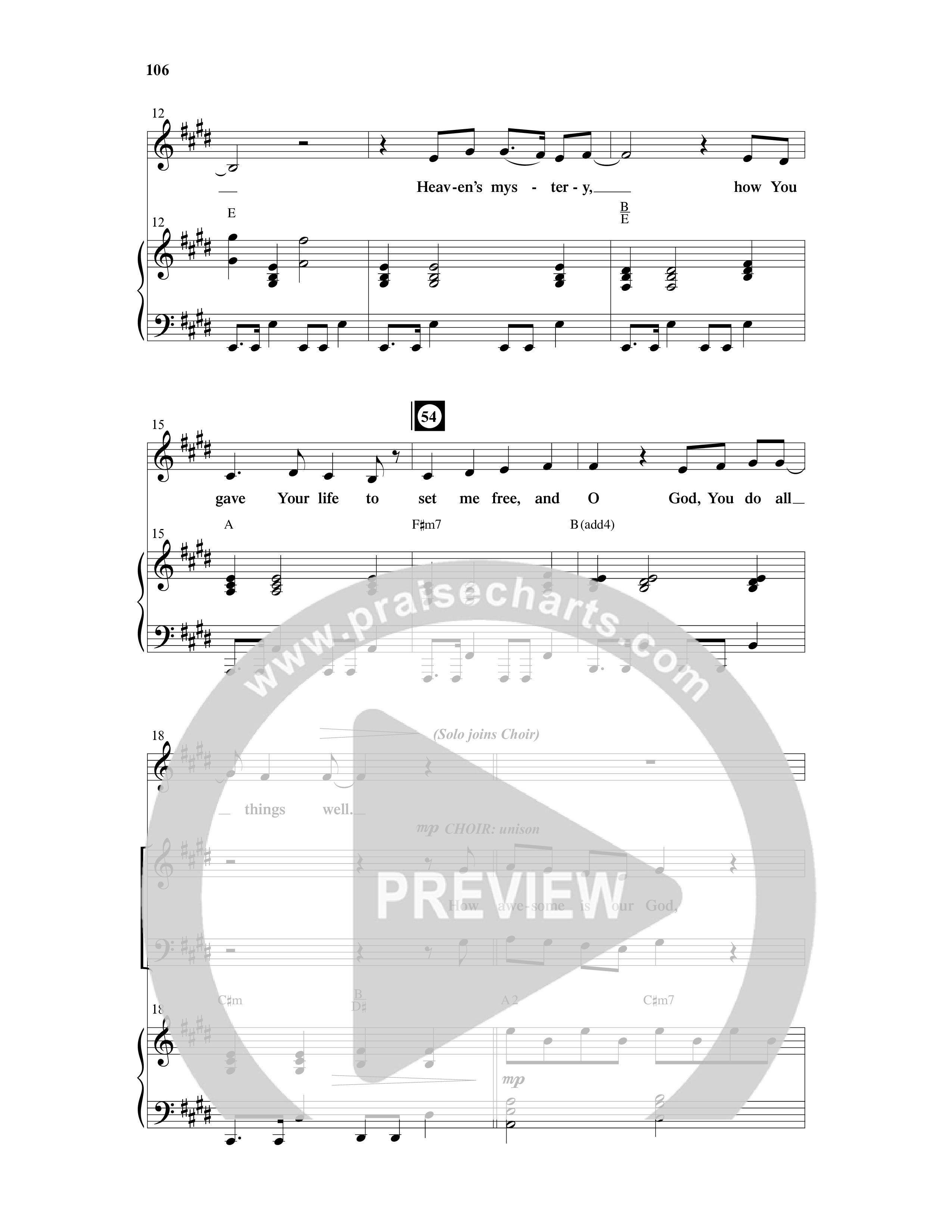 Emergent (8 Song Choral Collection) Song 8 (Piano SATB) (Integrity Music)