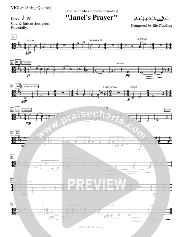 Janel's Prayer Viola ()